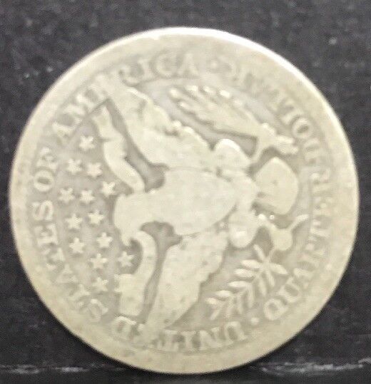 1914 P Silver Barber Quarter Better Key Date Philadelphia Coin Rare Scarce