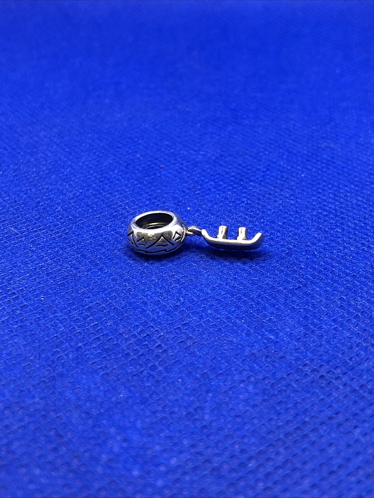 Authentic KALIA 925 Sterling Silver Storyteller Dangle Slide Bracelet Charm