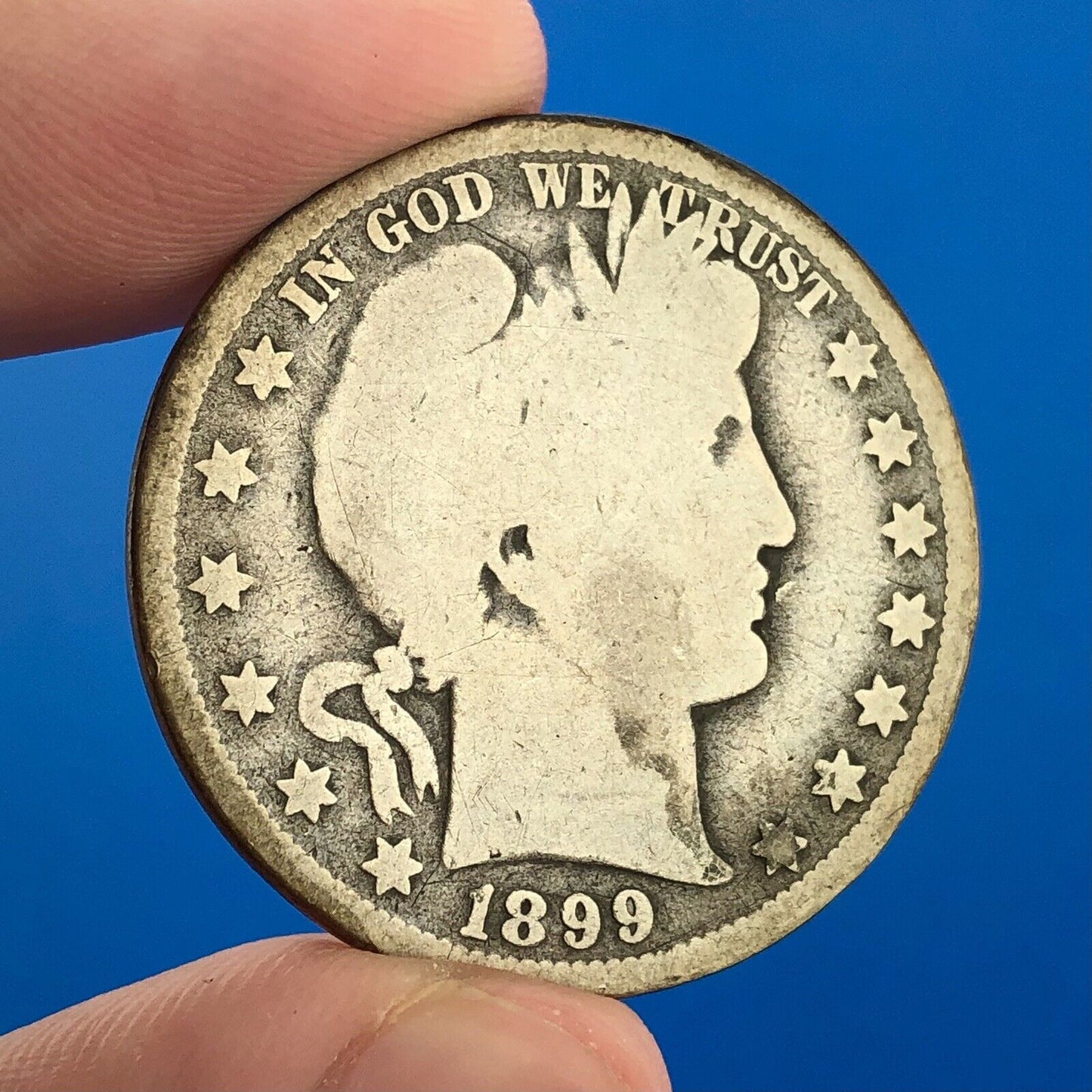 1899 O Silver Barber Half Dollar Better Key Date New Orleans Coin Rare Scarce