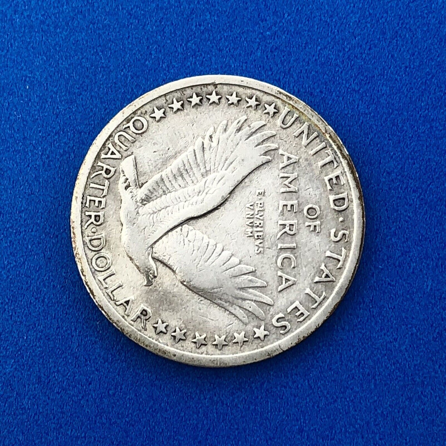 1917 P Standing Liberty Silver Quarter 25c Type 1 Philadelphia VF/XF Details