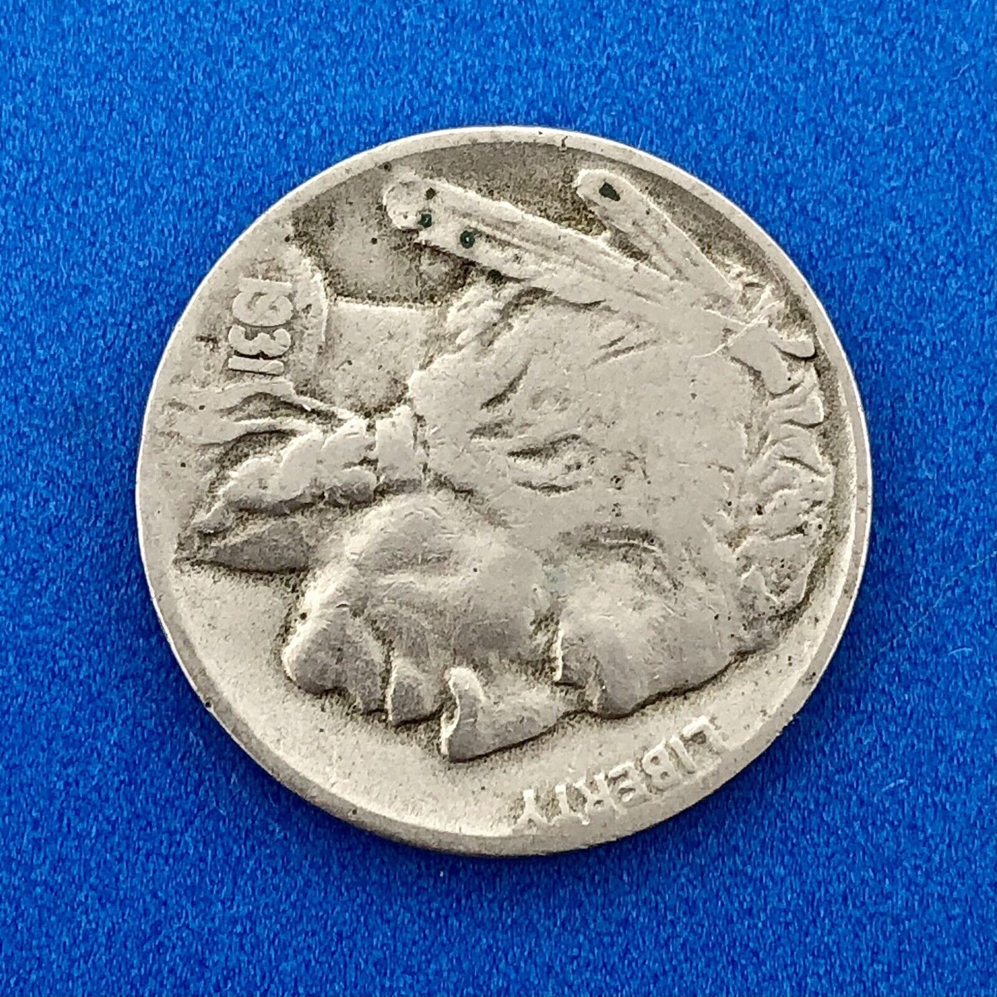 1931 S Indian Head Buffalo Nickel Better Key Scarce San Francisco Mint Coin