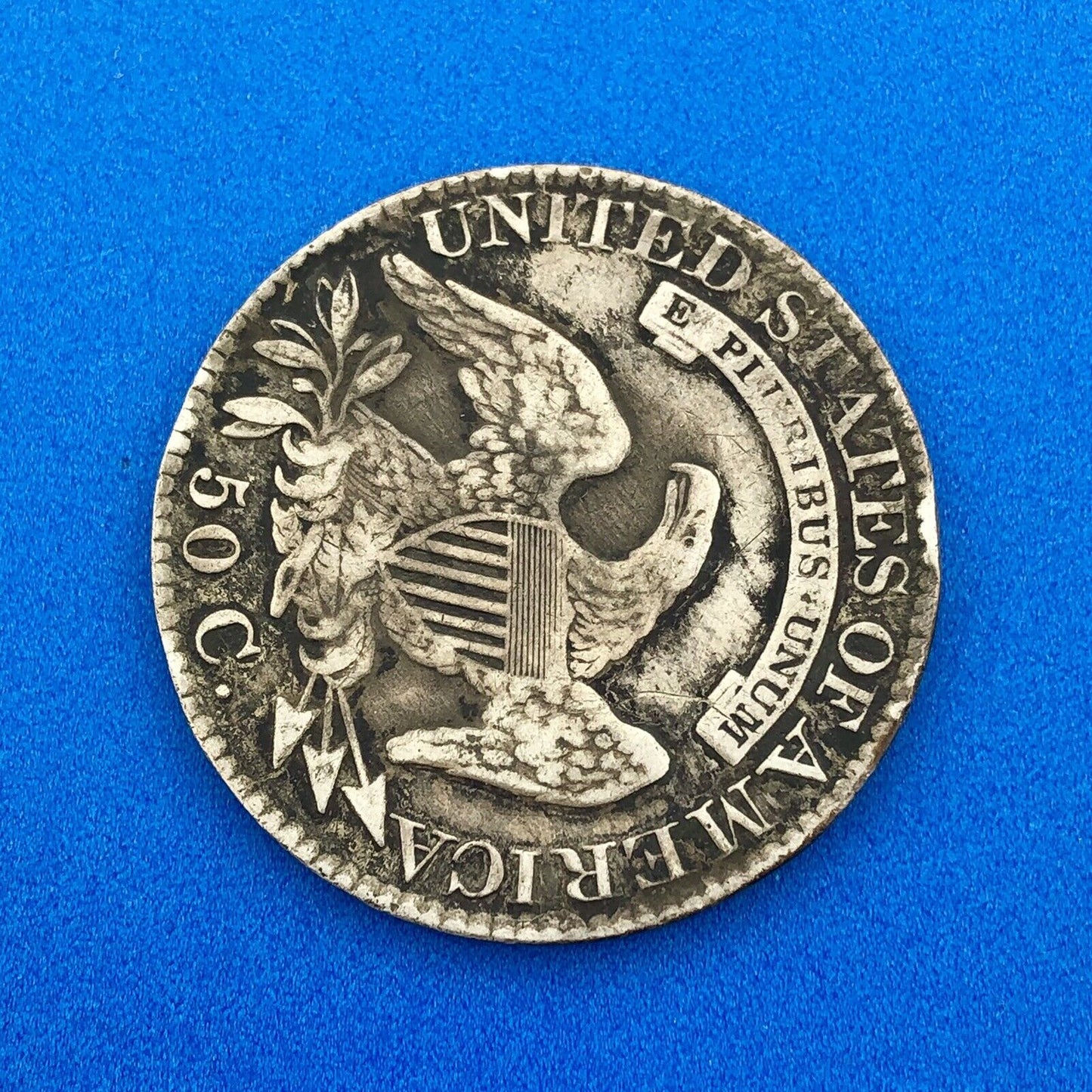 1826 P Capped Bust Silver Half Dollar 50c Better Early Philadelphia Mint Coin