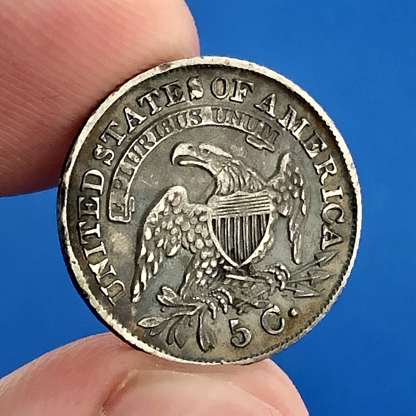1832 P Capped Bust Silver Half Dime $.05 Early Rare Scarce Philadelphia Coin