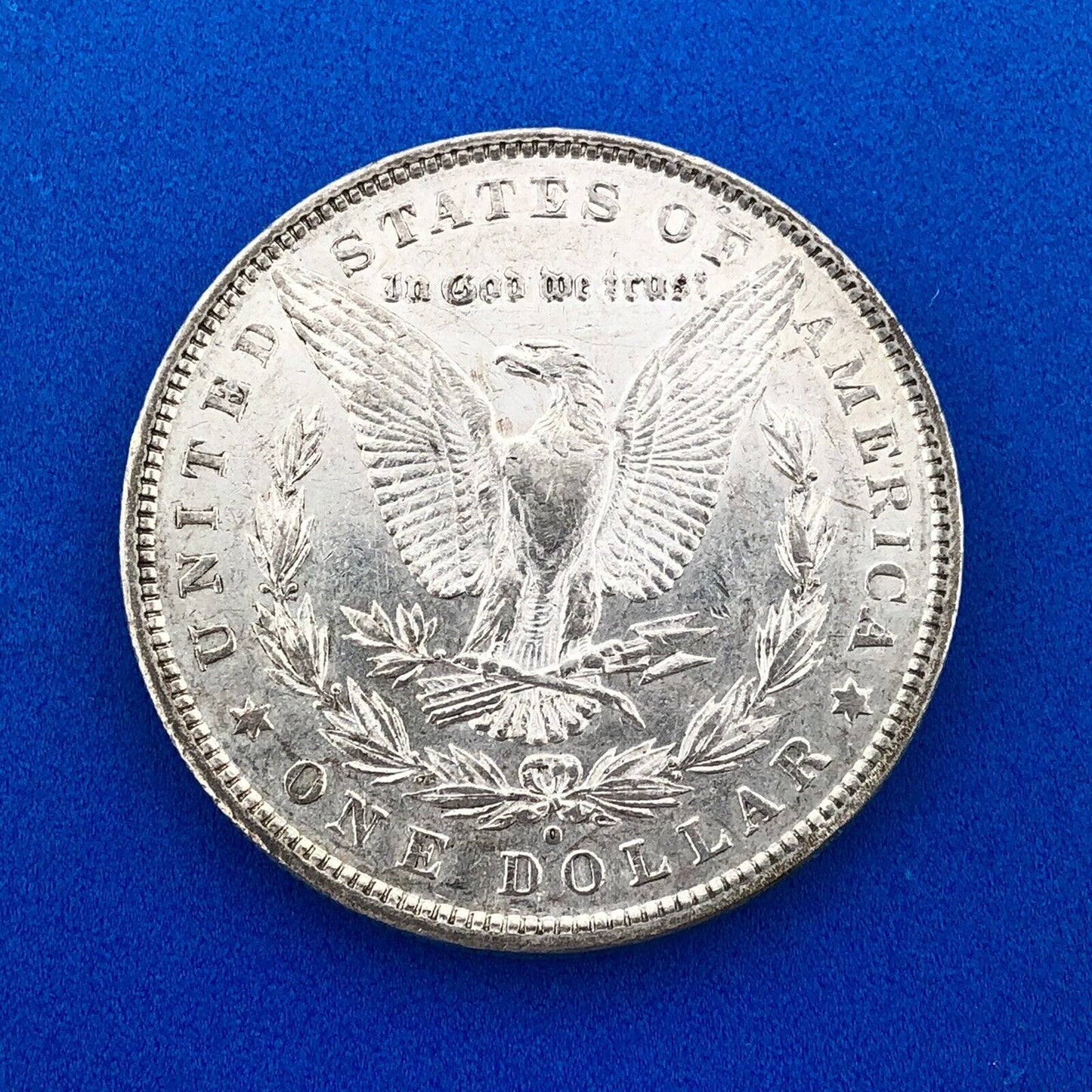 1880 O Morgan Silver Dollar VAM 48 Doubled 1 8 Hangnail Eagle AU New Orleans