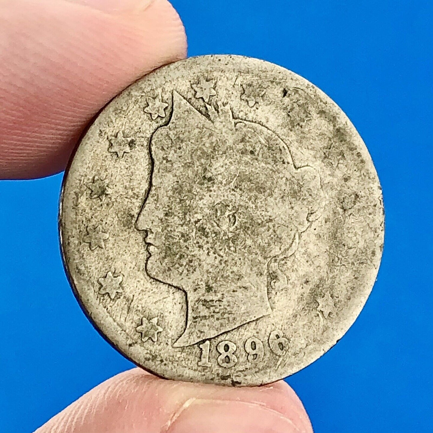 1892 95 96 98 Liberty Head Nickel Five Cents 5c Better Mixed Date Four Coin Lot