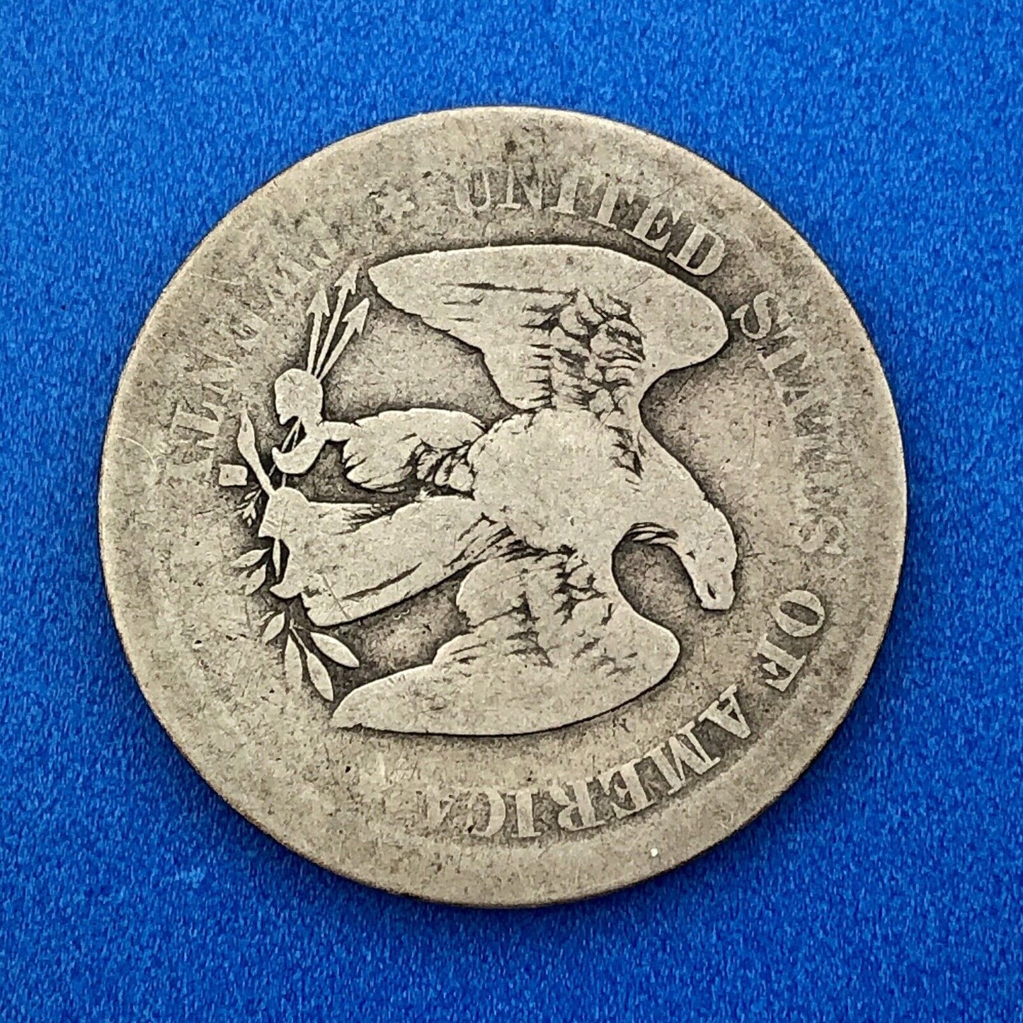 1875 S Silver Seated Liberty Twenty Cent Piece 3 Year Type San Francisco Coin