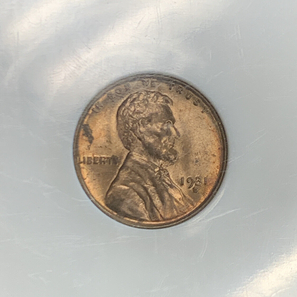 1931 S San Francisco 1c Lincoln Wheat Cent NGC MS64 RD Red Better Date Coin