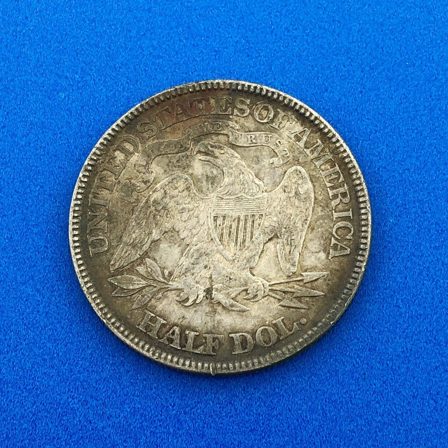 1877 P Silver Seated Half Dollar 50c Better Type 4 Key Rare Philadelphia Coin