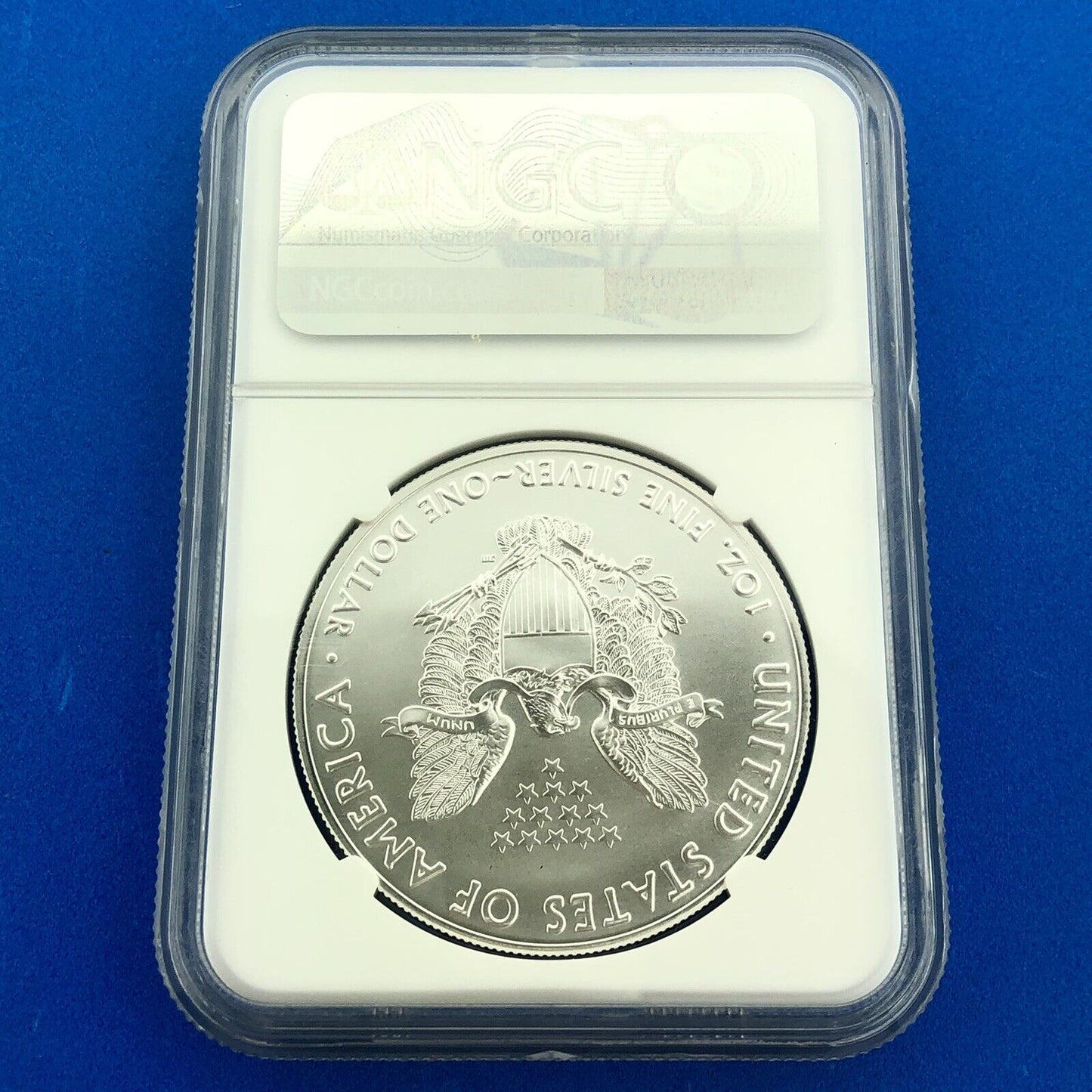 2020 U.S. State Series $1 American Silver Eagle NGC Mint State 70 Michigan Auto