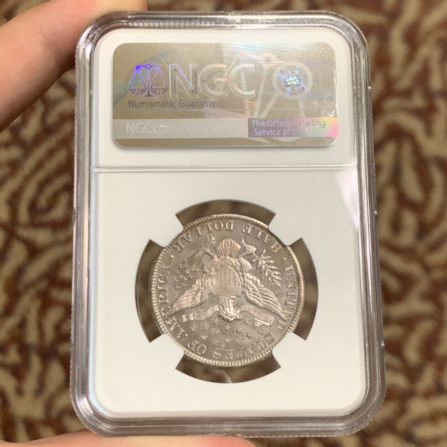 1901 P Proof Silver Barber Half Dollar $.50 NGC PF64