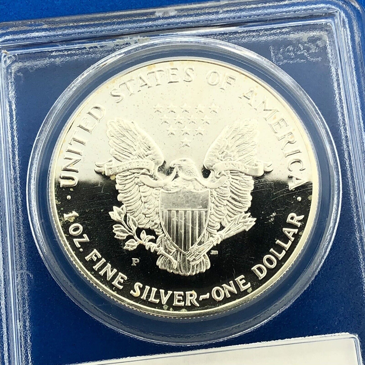 1993 P Proof Silver Eagle 999 Fine Silver PCGS PR70 DCAM Deep Cameo