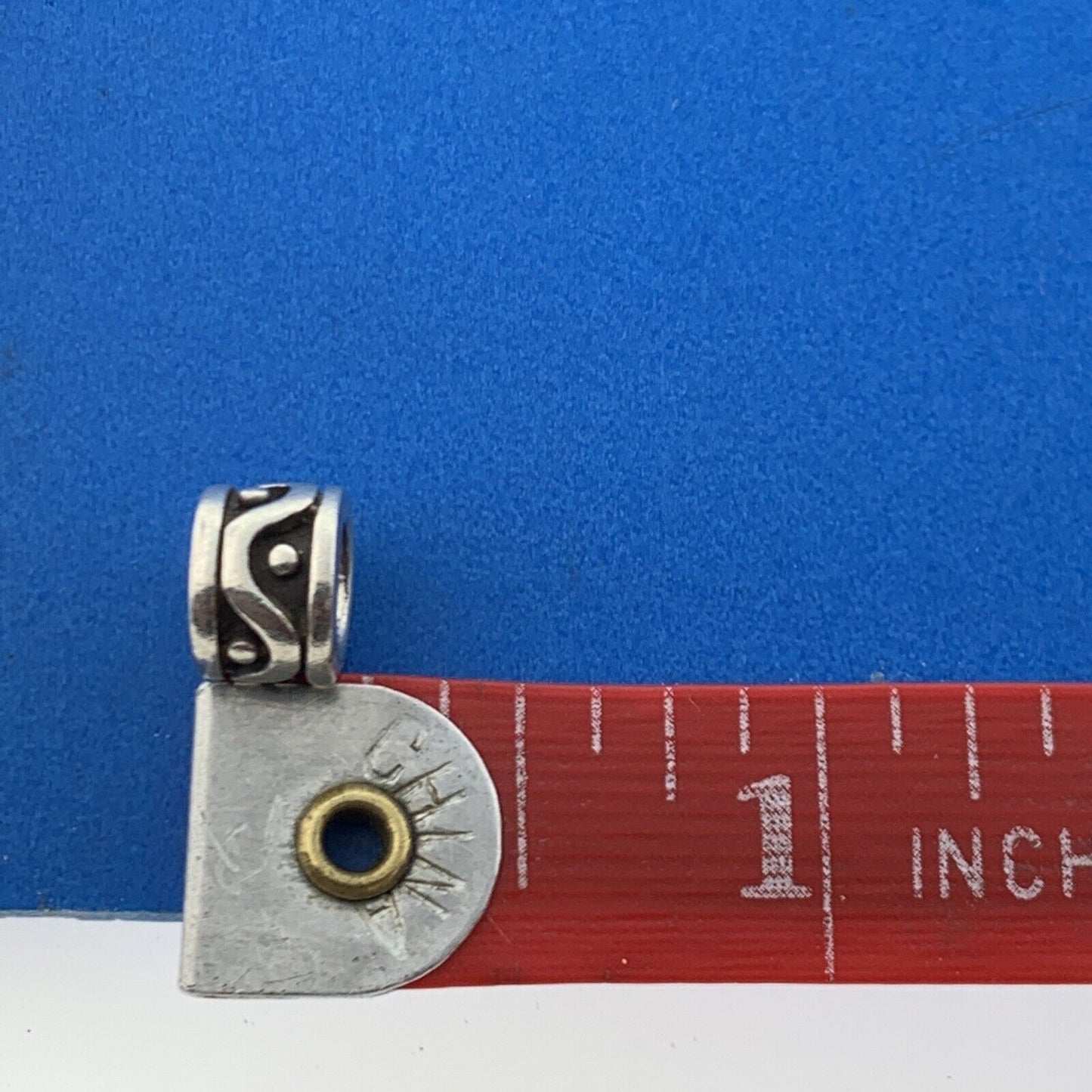 Authentic PANDORA 925 Sterling Silver Wave & Dot Bracelet Charm 790257 Retired
