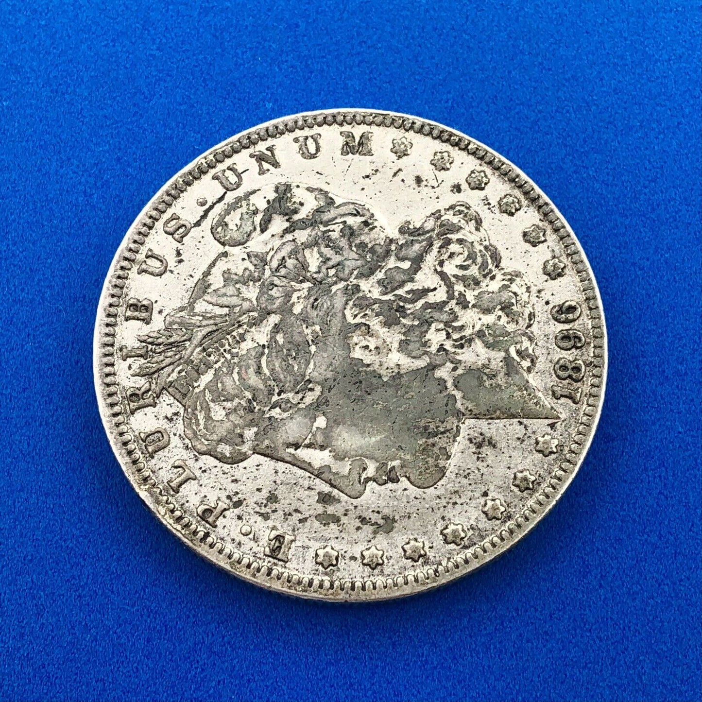 1896 O Morgan Silver Dollar $1 Better Key Rare New Orleans Mint Coin AU Details