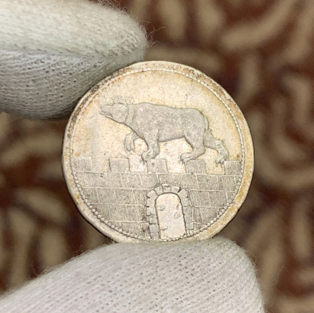1799 Anhalt-Bernburg 1/6 Thaler Silver German States Better European Coin
