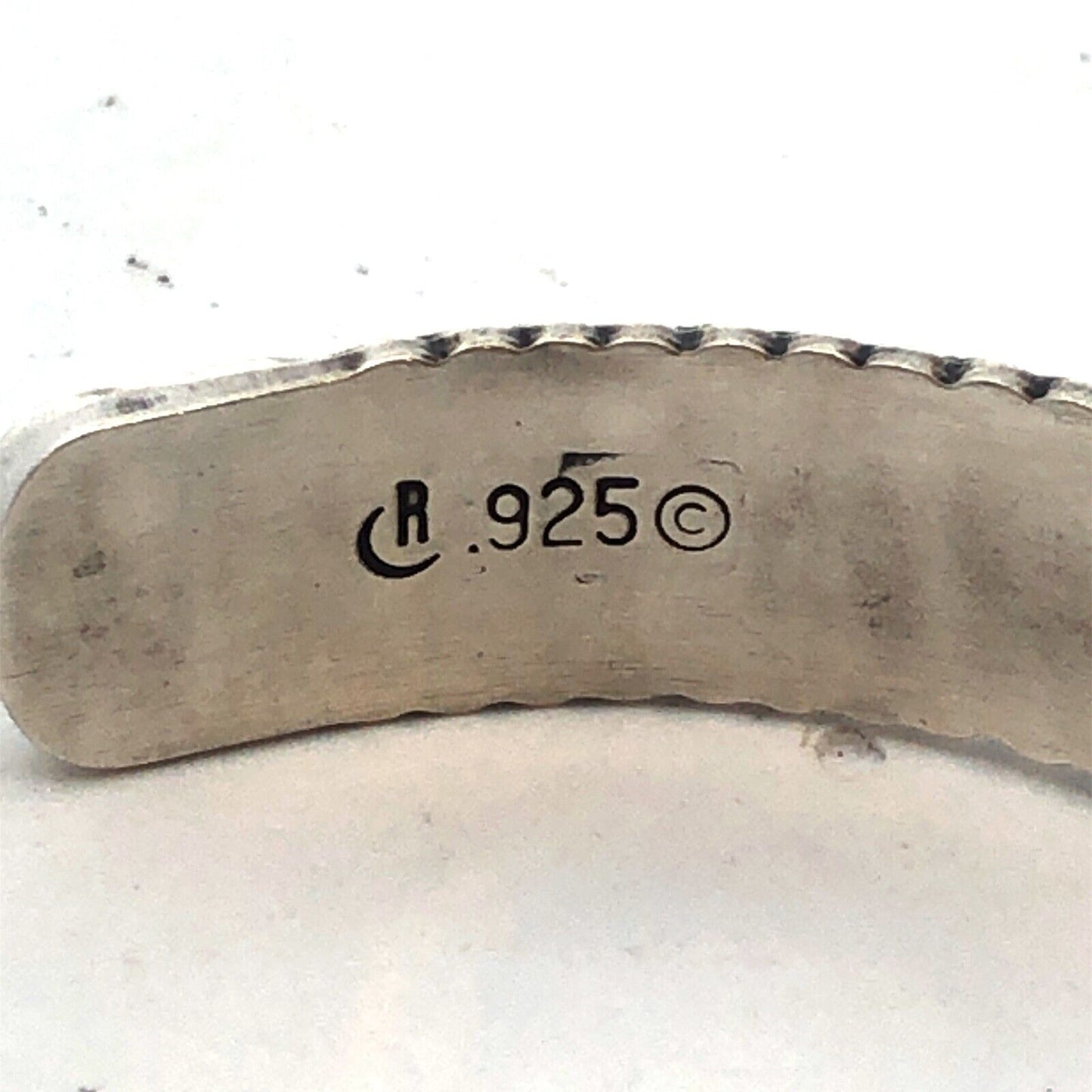 Carolyn Polack 925 Sterling Silver Rectangle Lapis Lazuli Open Cuff Bracelet