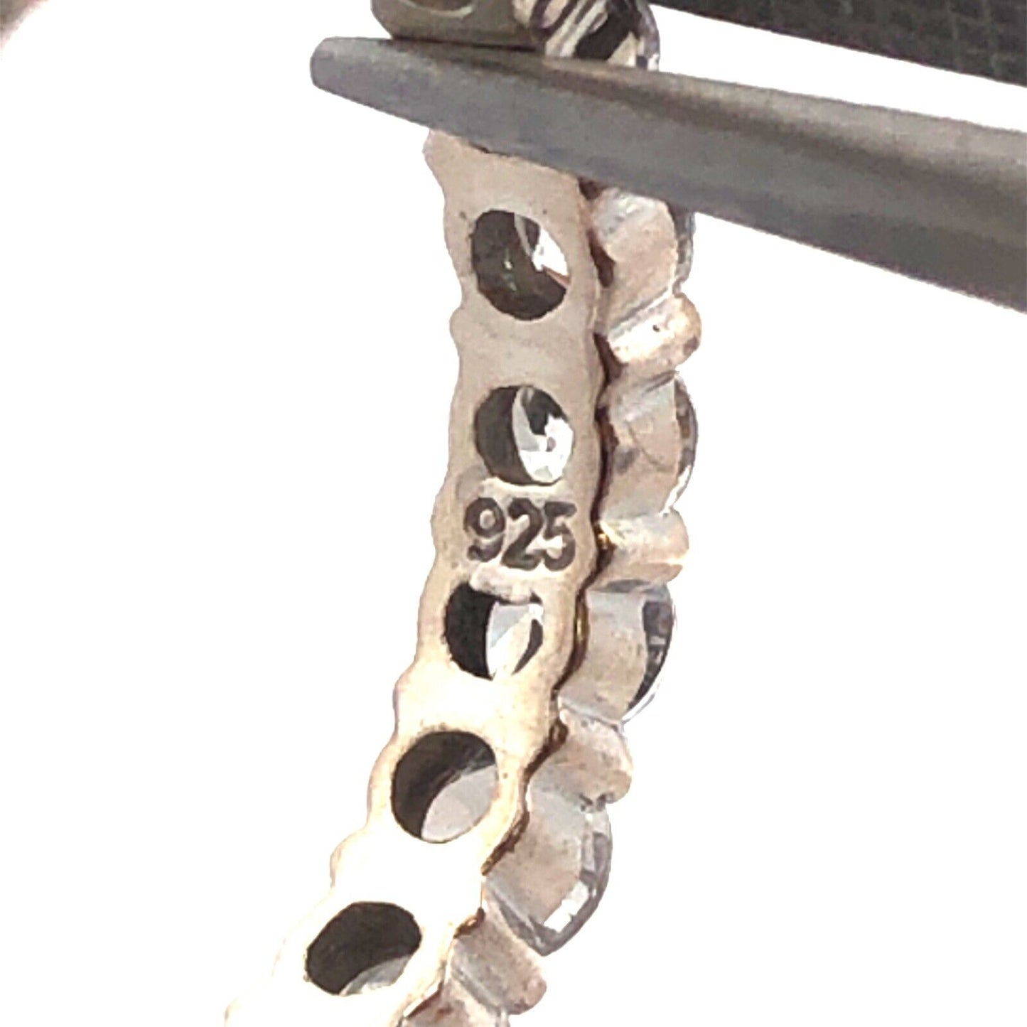 Designer 925 Sterling Silver Round Cubic Zirconia Eternity Anniversary Band Ring