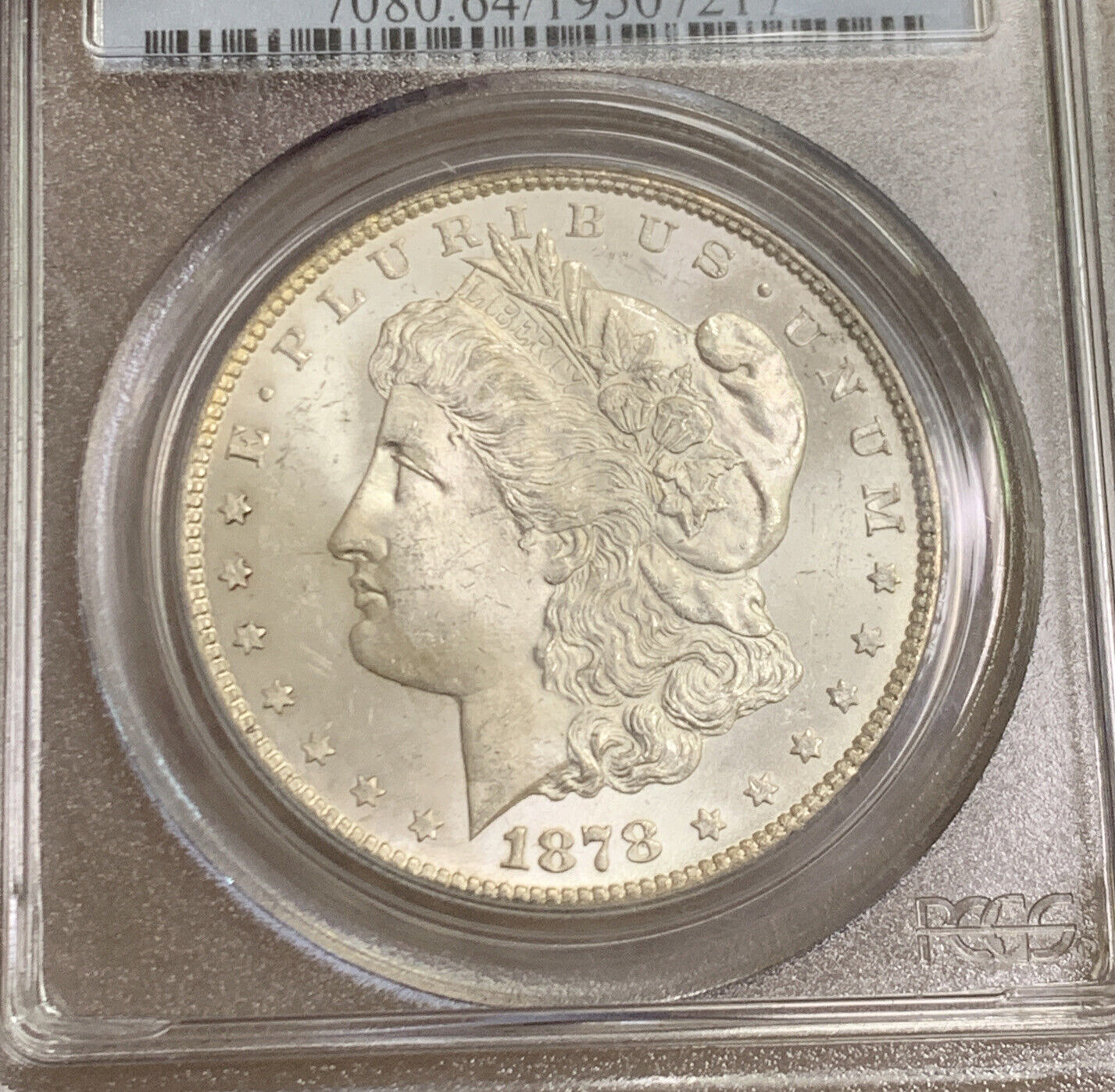 1878 CC Carson City $1 PCGS MS64 90% Silver United States Morgan Dollar Coin