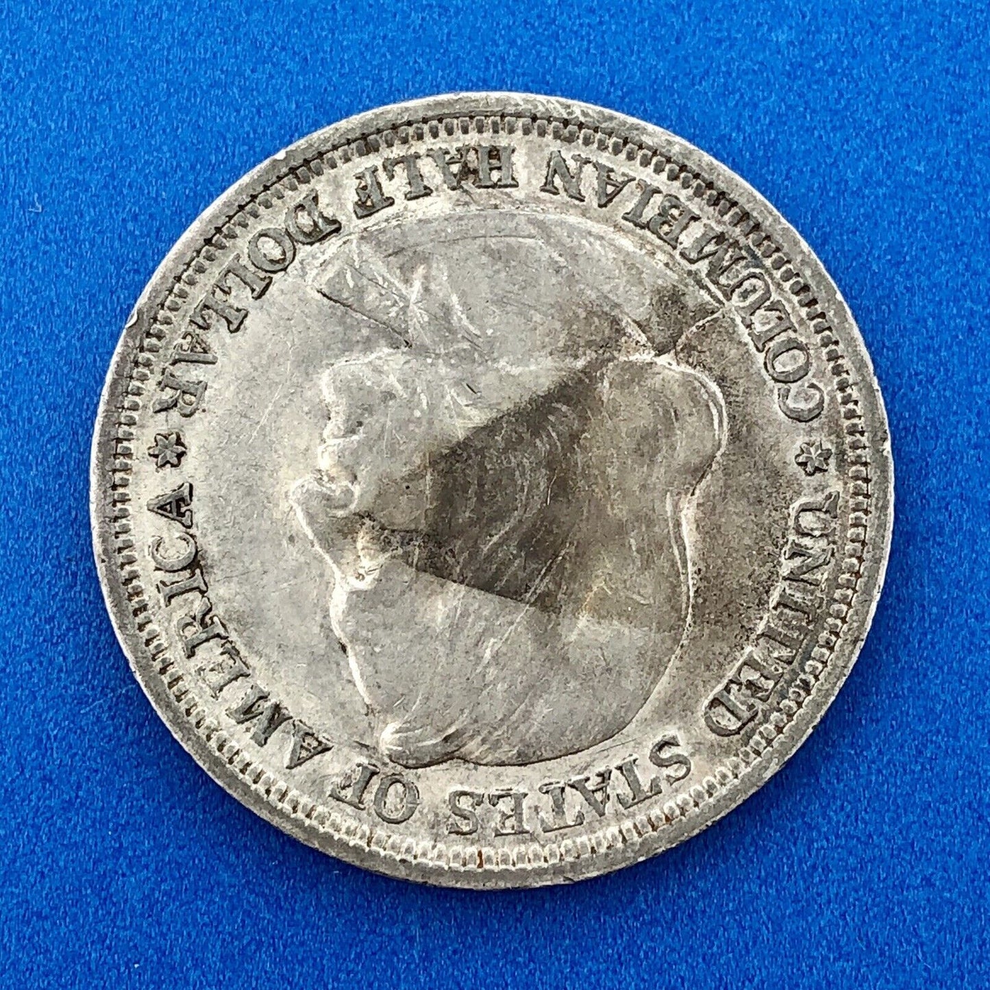 1893 P World's Columbian Exposition Commemorative Silver Half Dollar $.50 Coin
