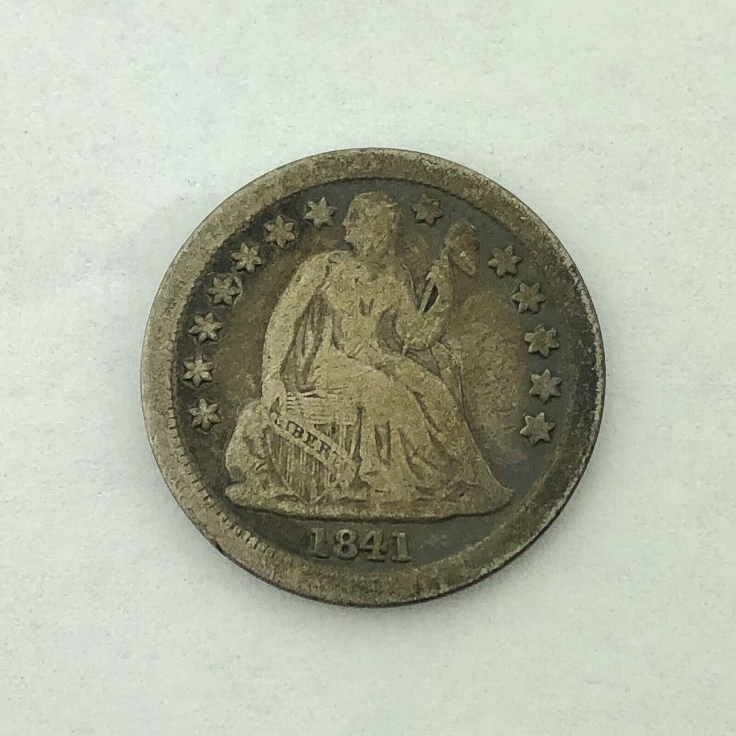 1841 O Seated Liberty Silver Dime No Motto Better Rare New Orleans Mint Coin