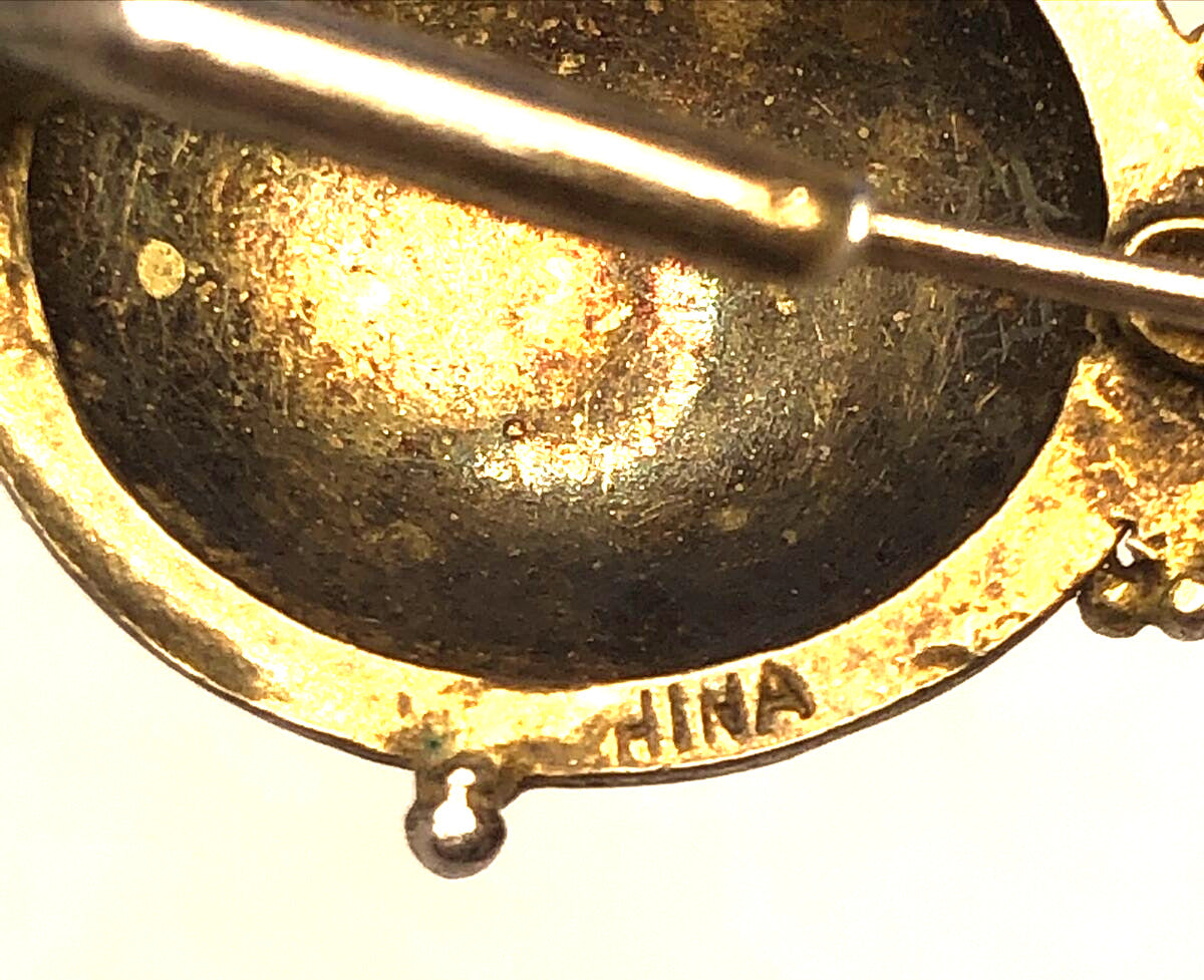 Designer 925 Sterling Silver Vermeil Braided & Beaded Oval Hook Earrings