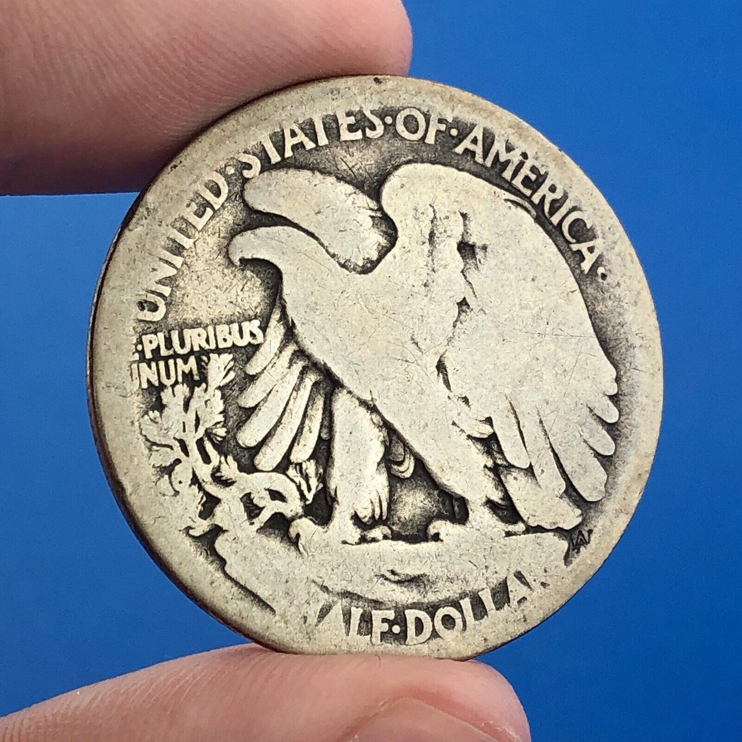 1917 S Obverse Silver Walking Liberty Half Dollar 50c Better Key San Fran Coin