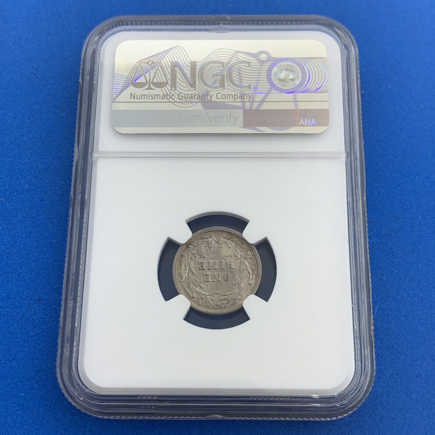 1901 P Proof Silver Barber Dime Better Philadelphia Mint NGC PF65 Cameo Coin