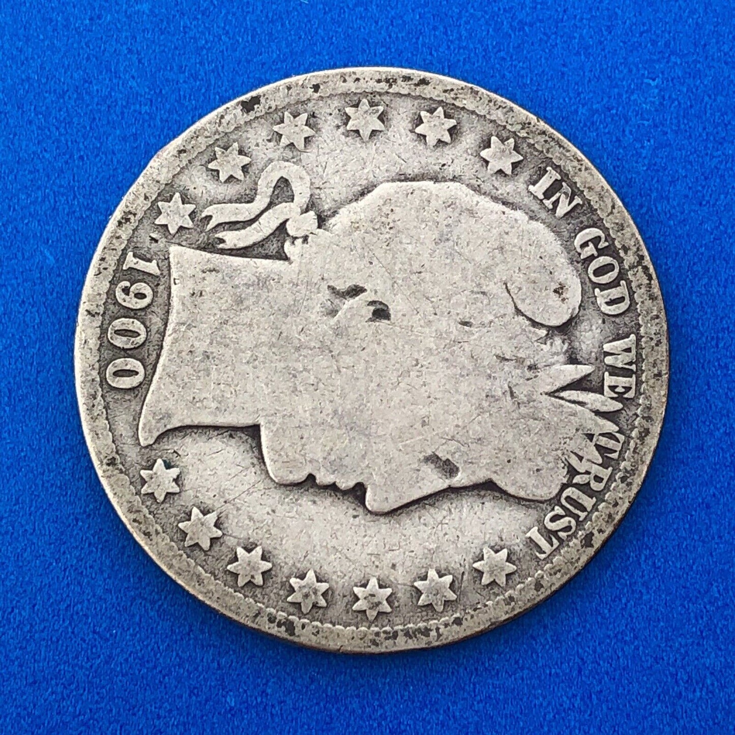 1900 O Barber Silver Half Dollar Better Rare Key New Orleans Mint Coin