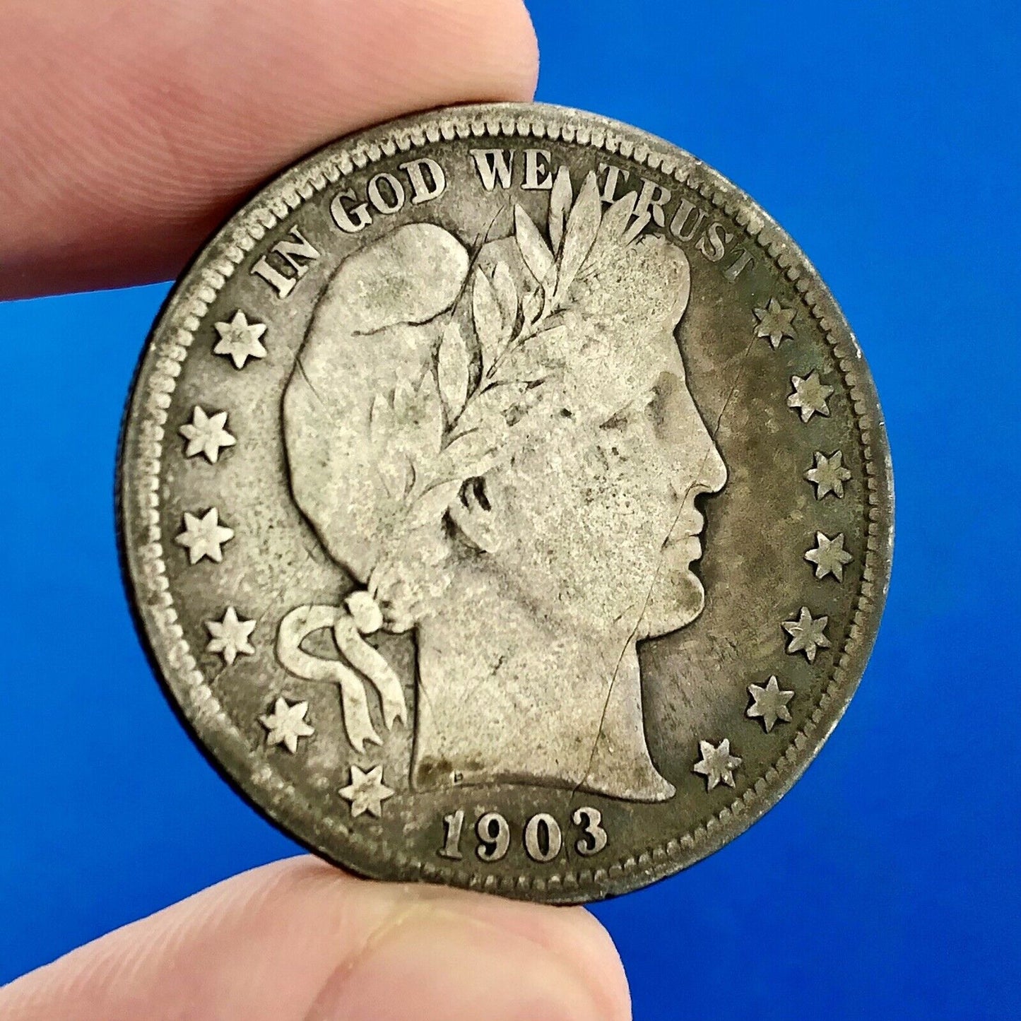 1903 S Silver Barber Half Dollar Better Key Date San Francisco Coin Rare Scarce