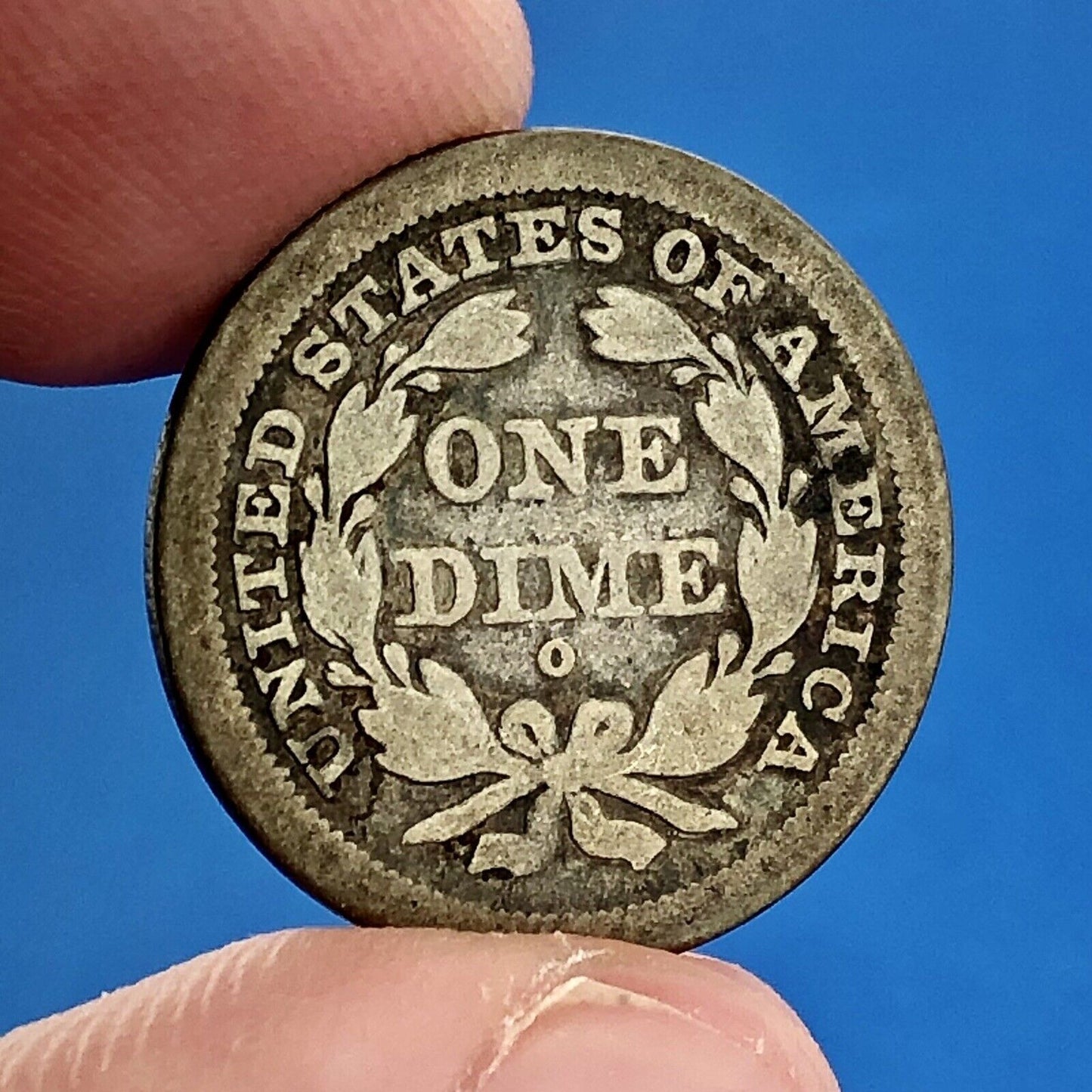 1841 O Seated Liberty Silver Dime 10c Better Key Rare Scarce New Orleans Coin