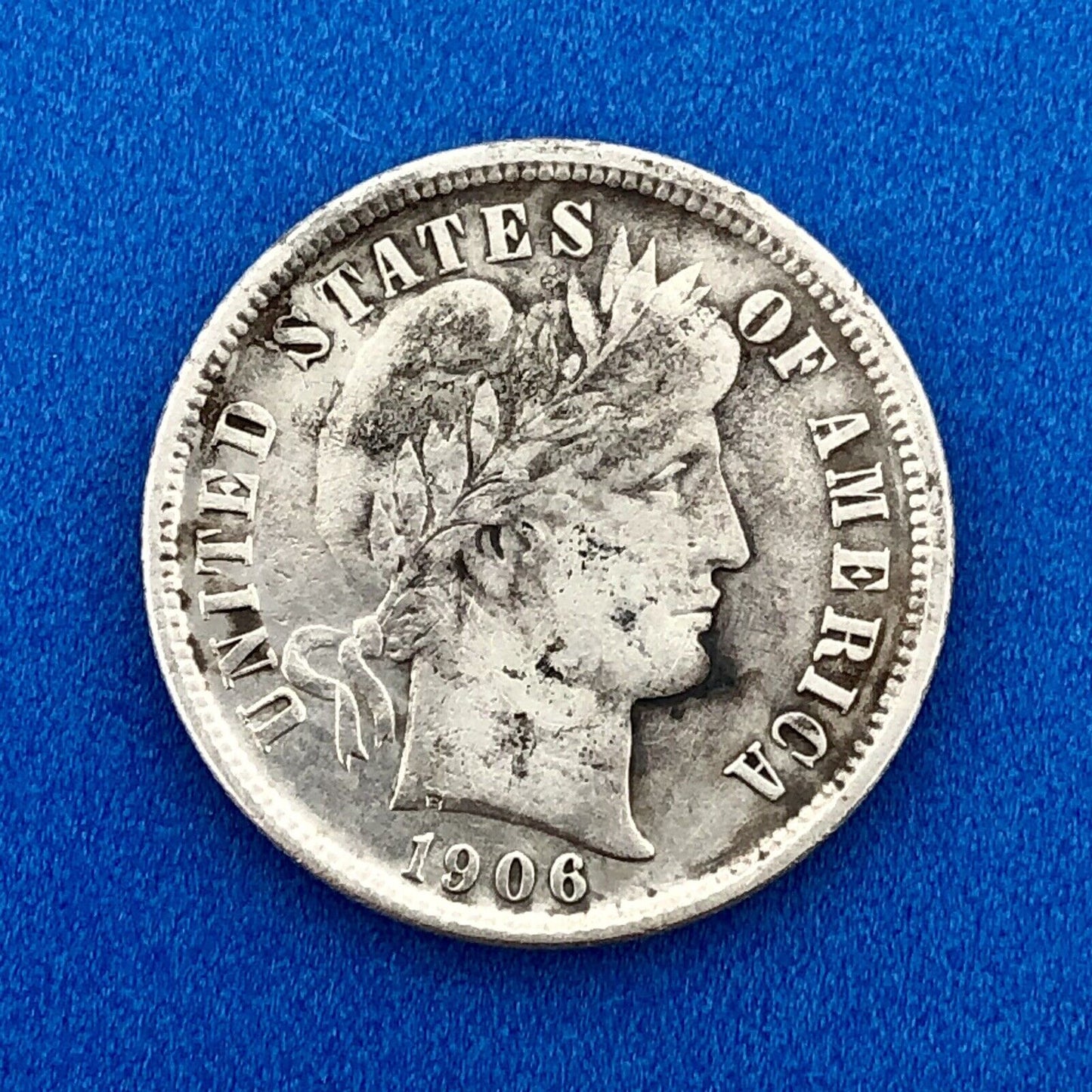 1906 O Barber Silver Dime $.10 Better Rare Scarce Key New Orleans Mint Coin