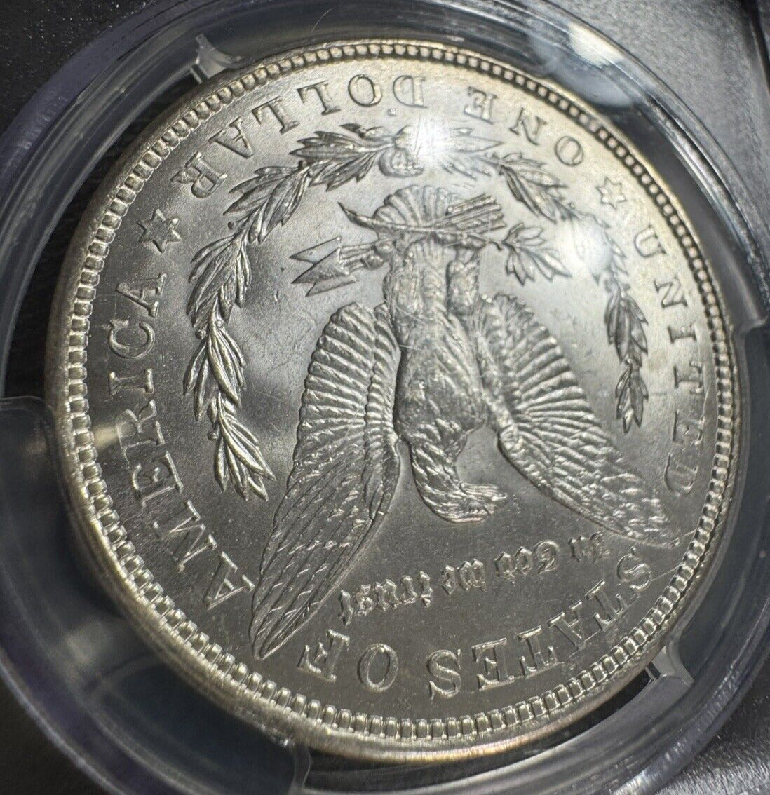 1921 D PCGS Graded MS 63 S$1 Silver Morgan Dollar Coin
