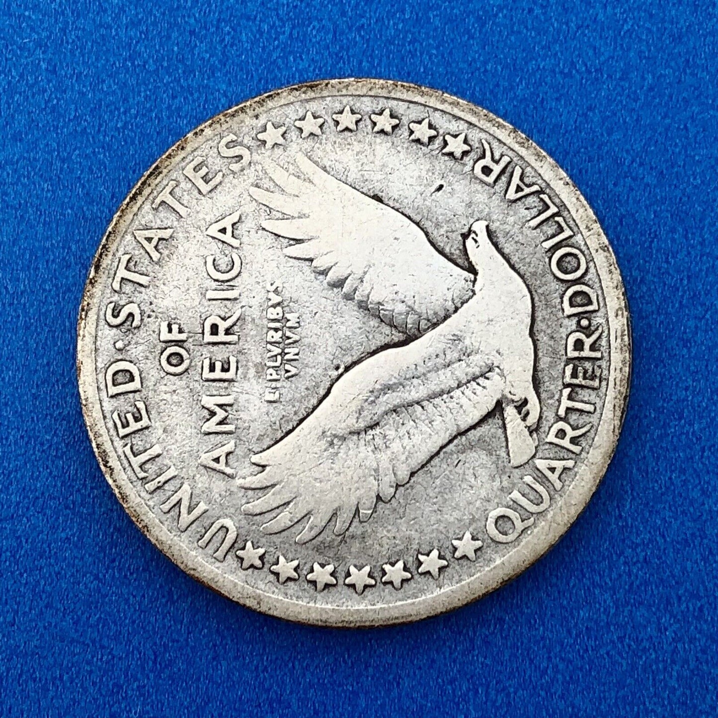 1917 P Silver Standing Liberty Quarter Dollar Type 1 Rare Key Philadelphia Coin