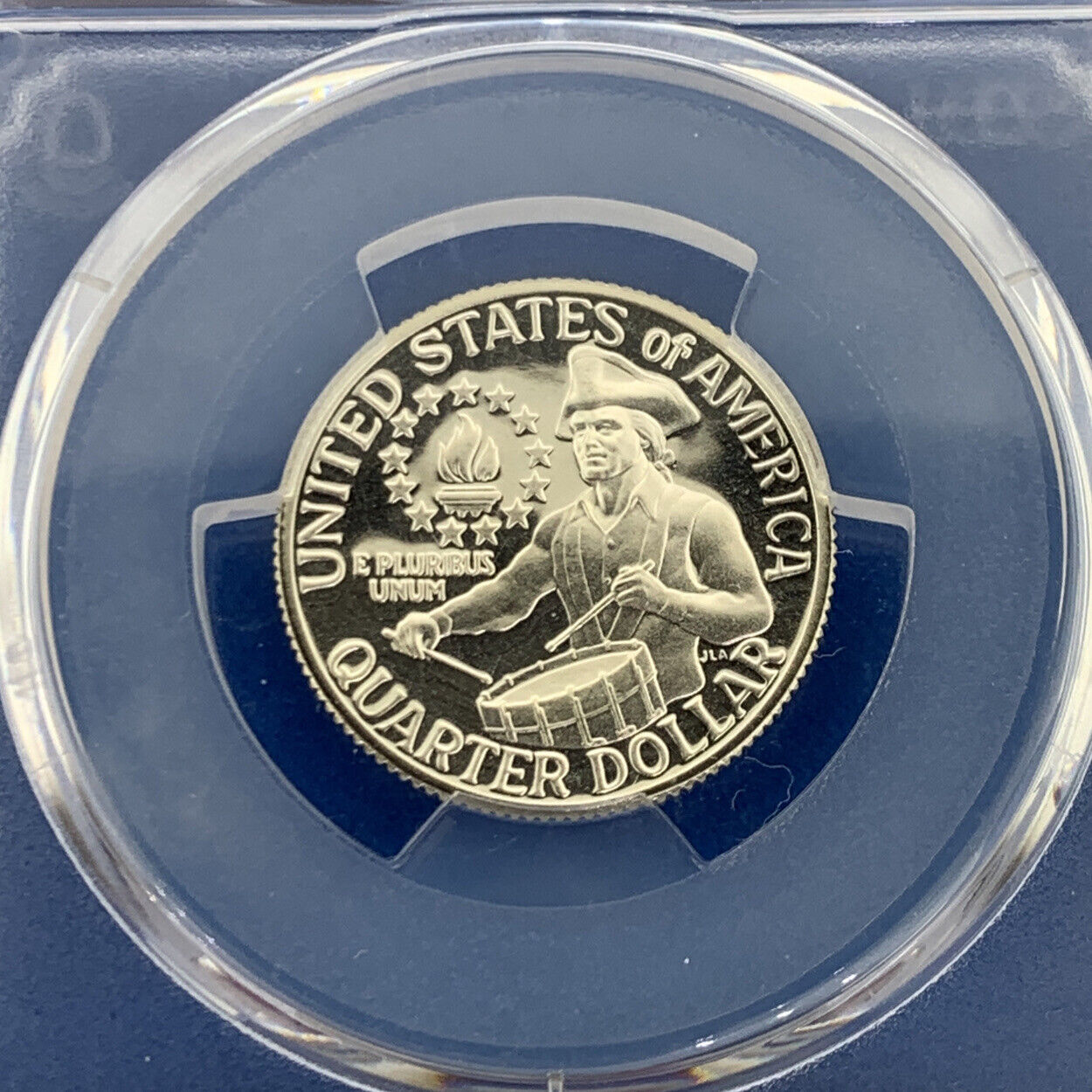 1976 S $1 Eisenhower 50c Kennedy 25c Washington PR70 DCAM PCGS Silver 3 Coin Set