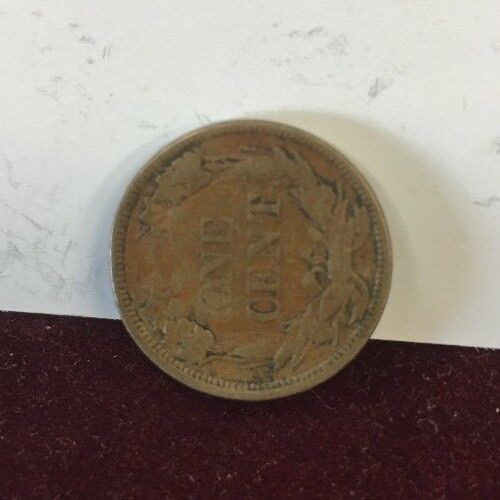 1858 1C Flying Eagle Cent Large Letters US Coinage