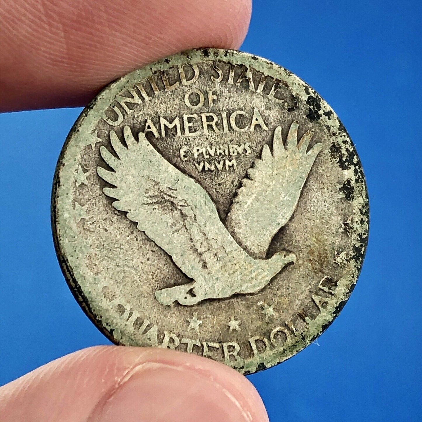 1927 S Silver Standing Liberty Quarter Dollar 25c Better Key San Francisco Coin