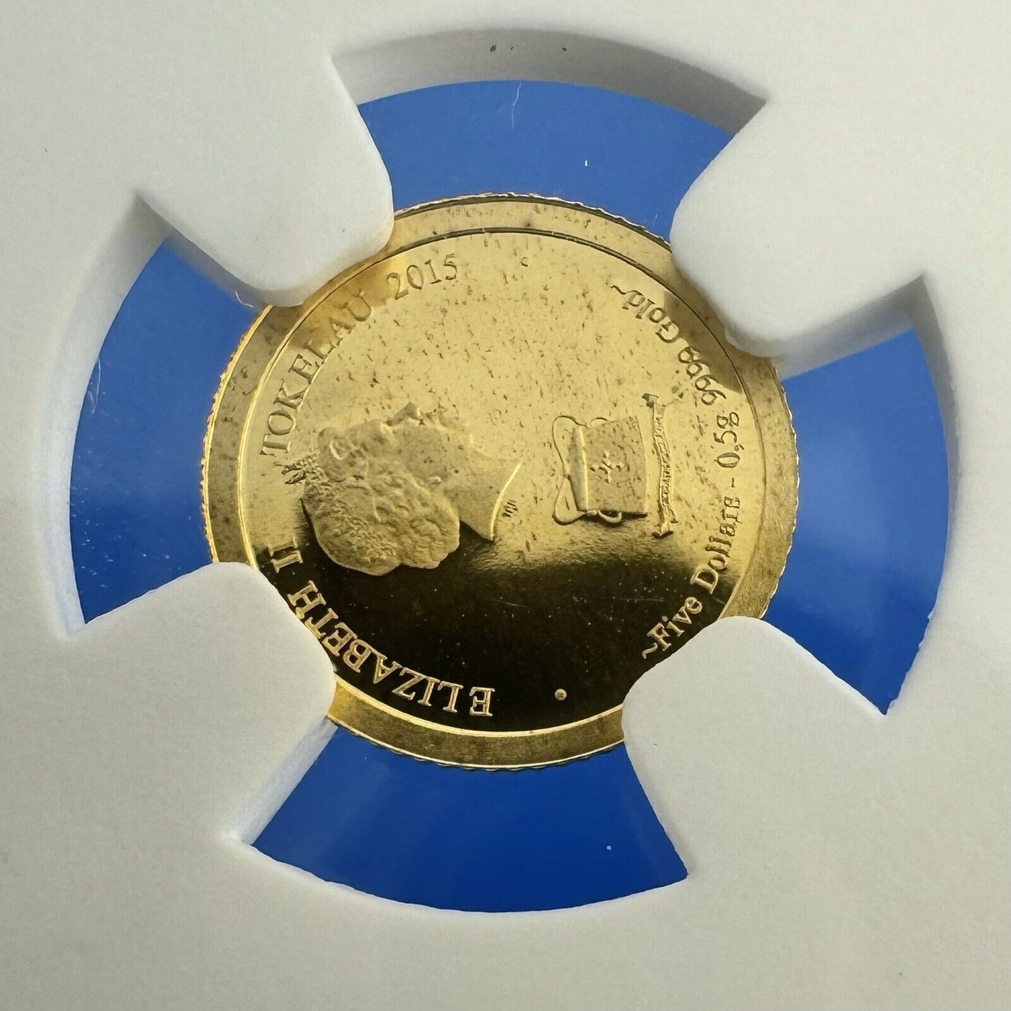2015 $5 Gold Tokelau Creatures Myth & Legend Capricorn NGC PF70 Ultra Cameo Coin
