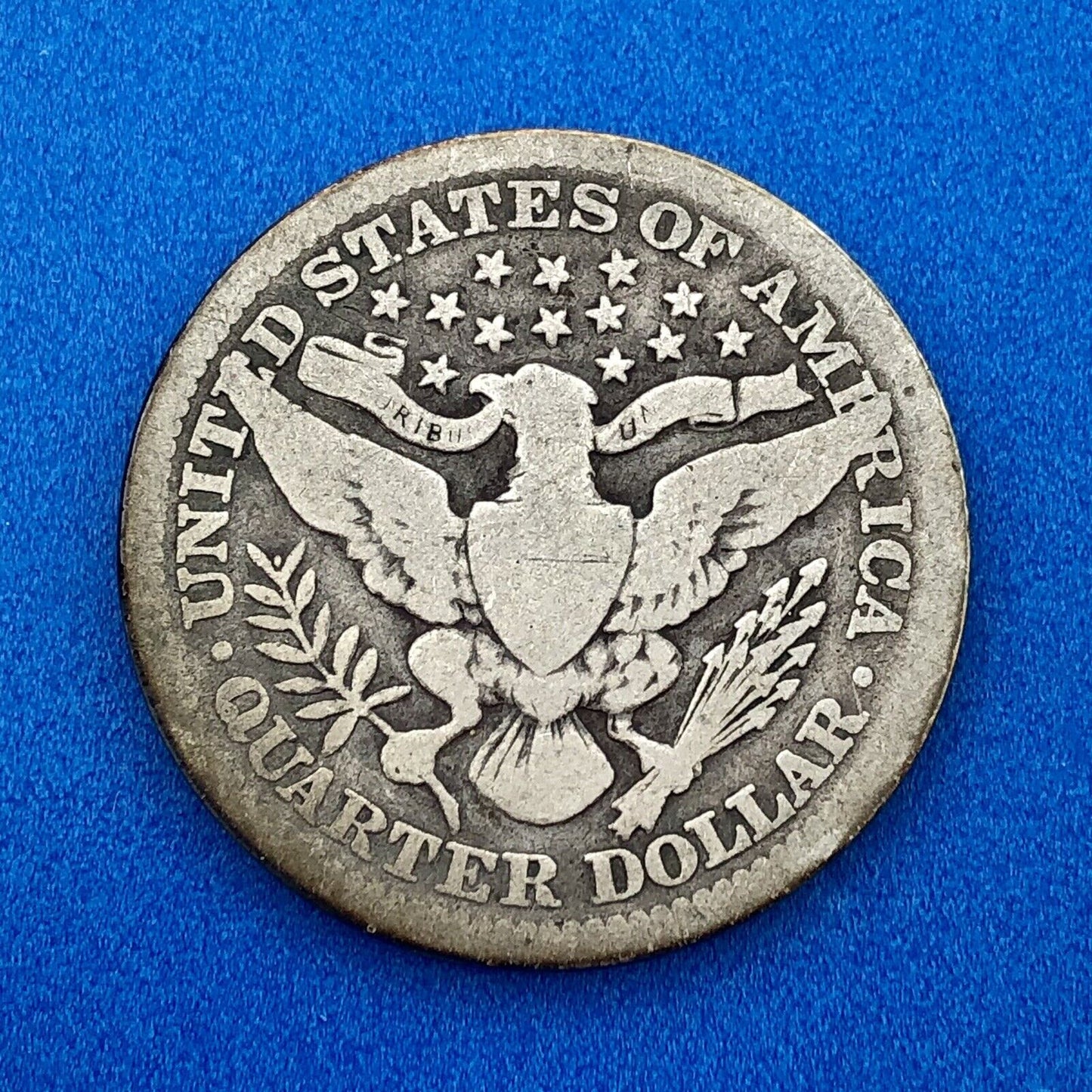1912 P Silver Barber Quarter Better Key Date Philadelphia Coin Rare Scarce