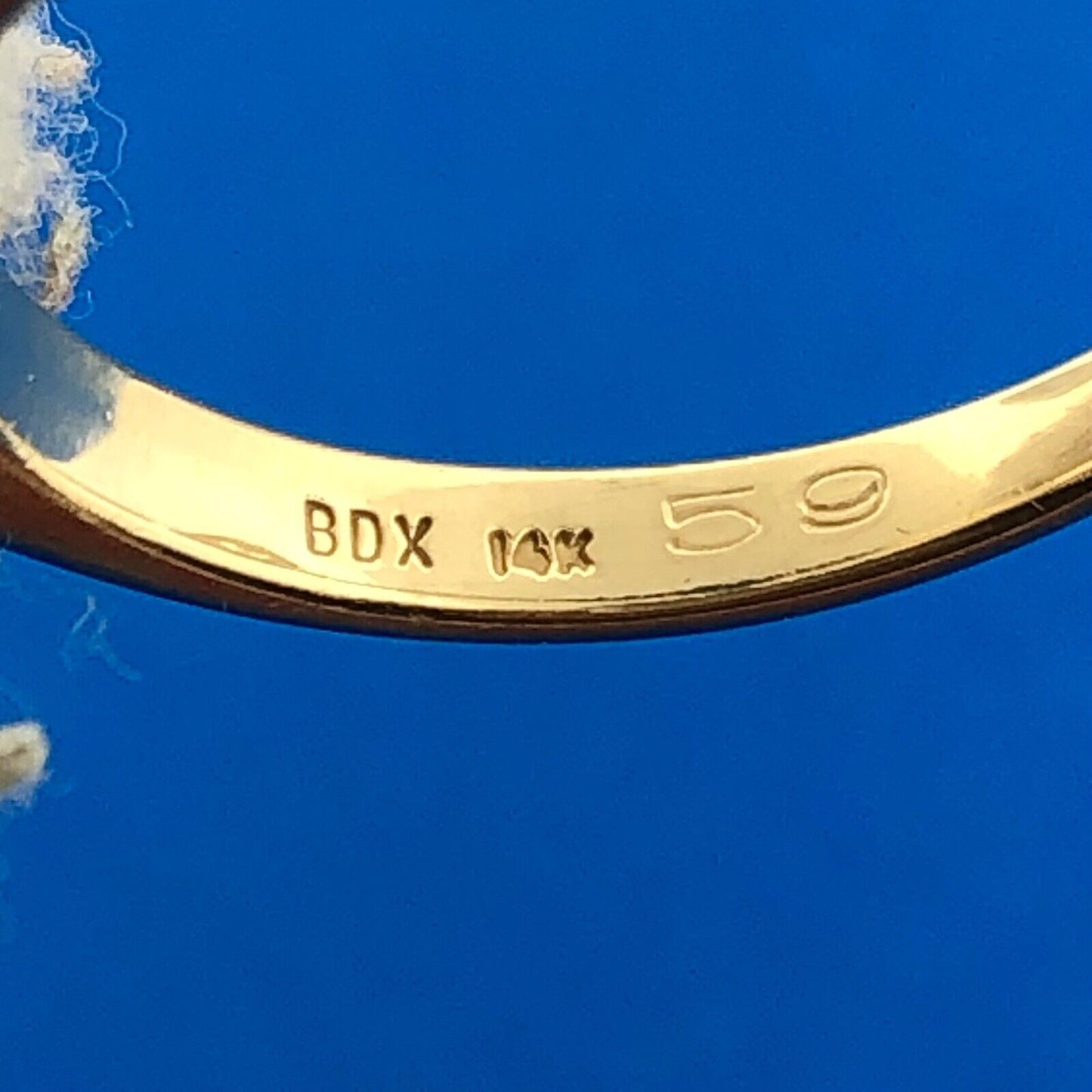 Classic Elegant BDX 14k Yellow Gold Solitaire Princess Diamond Engagement Ring