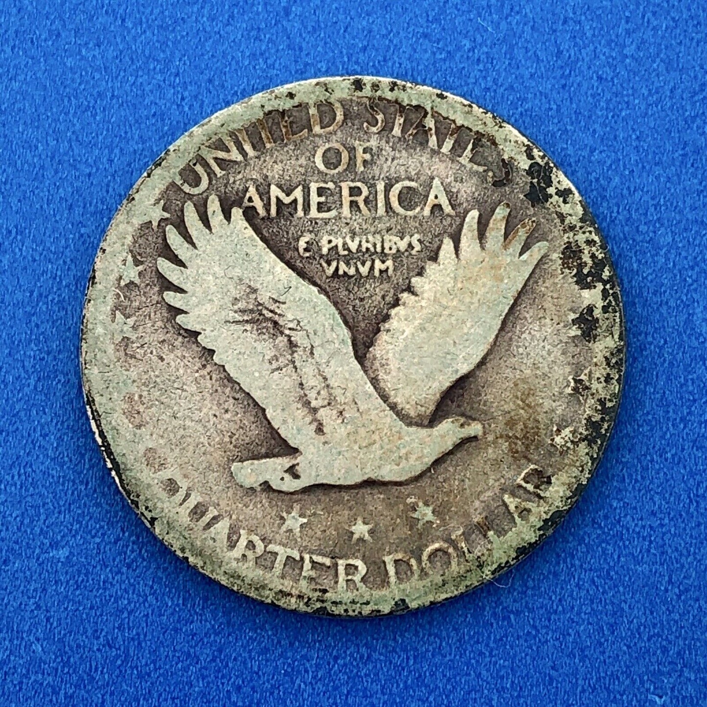 1927 S Silver Standing Liberty Quarter Dollar 25c Better Key San Francisco Coin