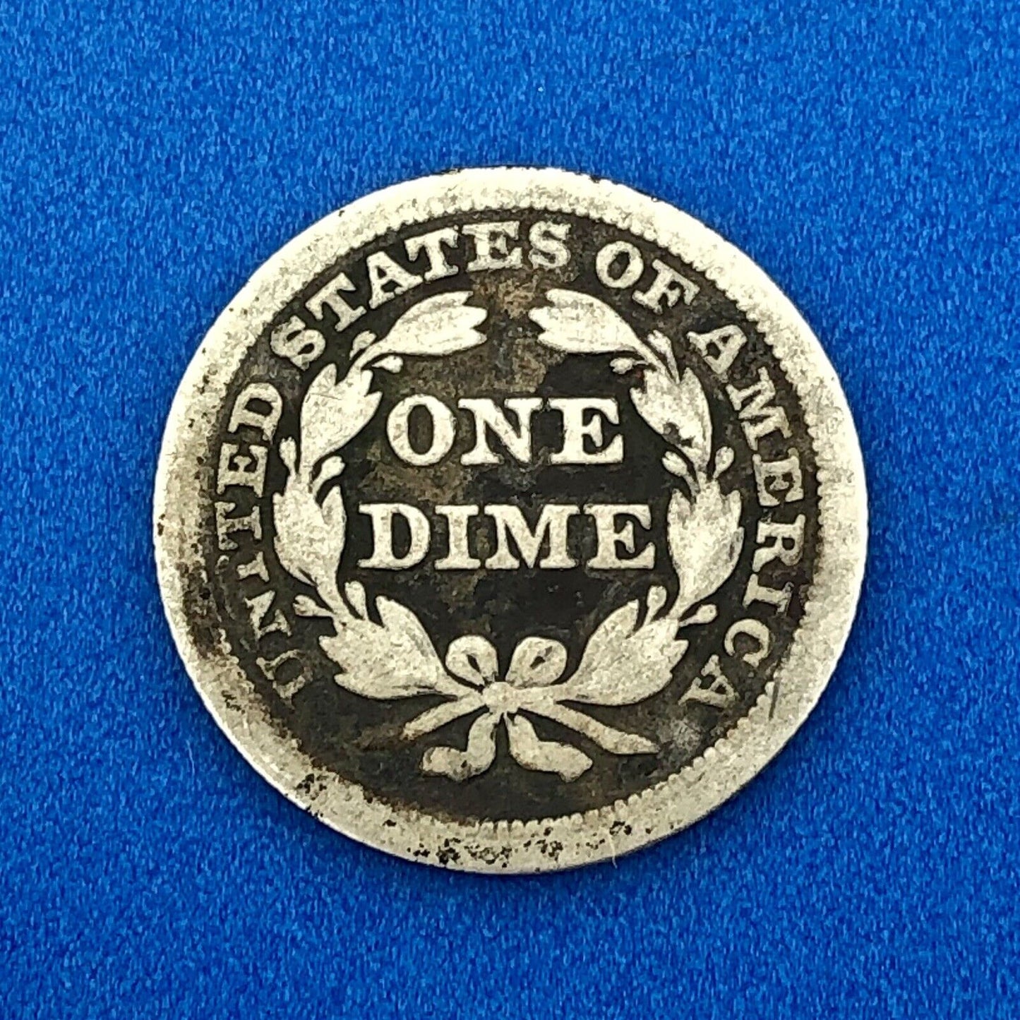 1854 P Seated Liberty Dime Variety 3 Arrows Better Key Philadelphia Type Coin