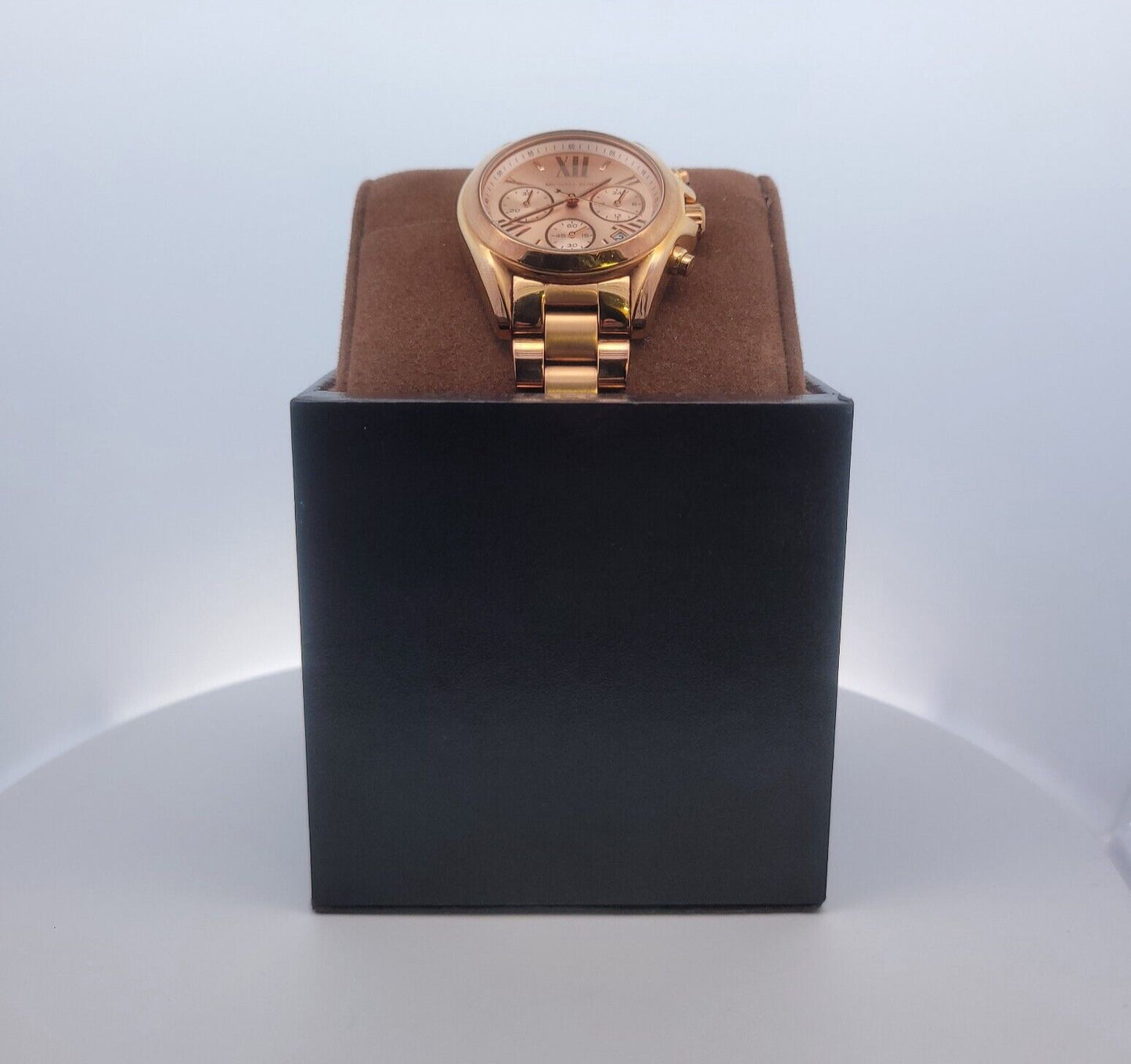 Michael Kors Bradshaw Rose Gold-Toned Stainless Steel Women's Chronograph Watch