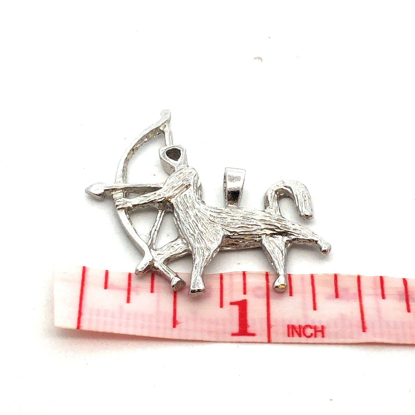 Designer Forstner 925 Sterling Silver Sagittarius The Hunter Statement Pendant