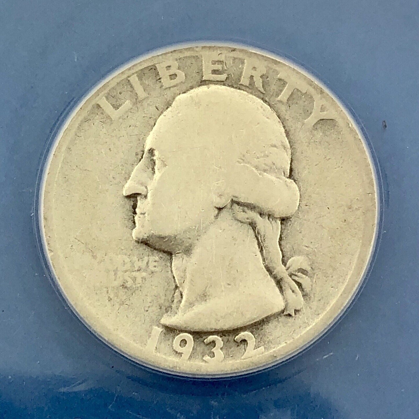 1932 D Silver Washington Quarter The Key Date Better Rare Denver ANACS G 6