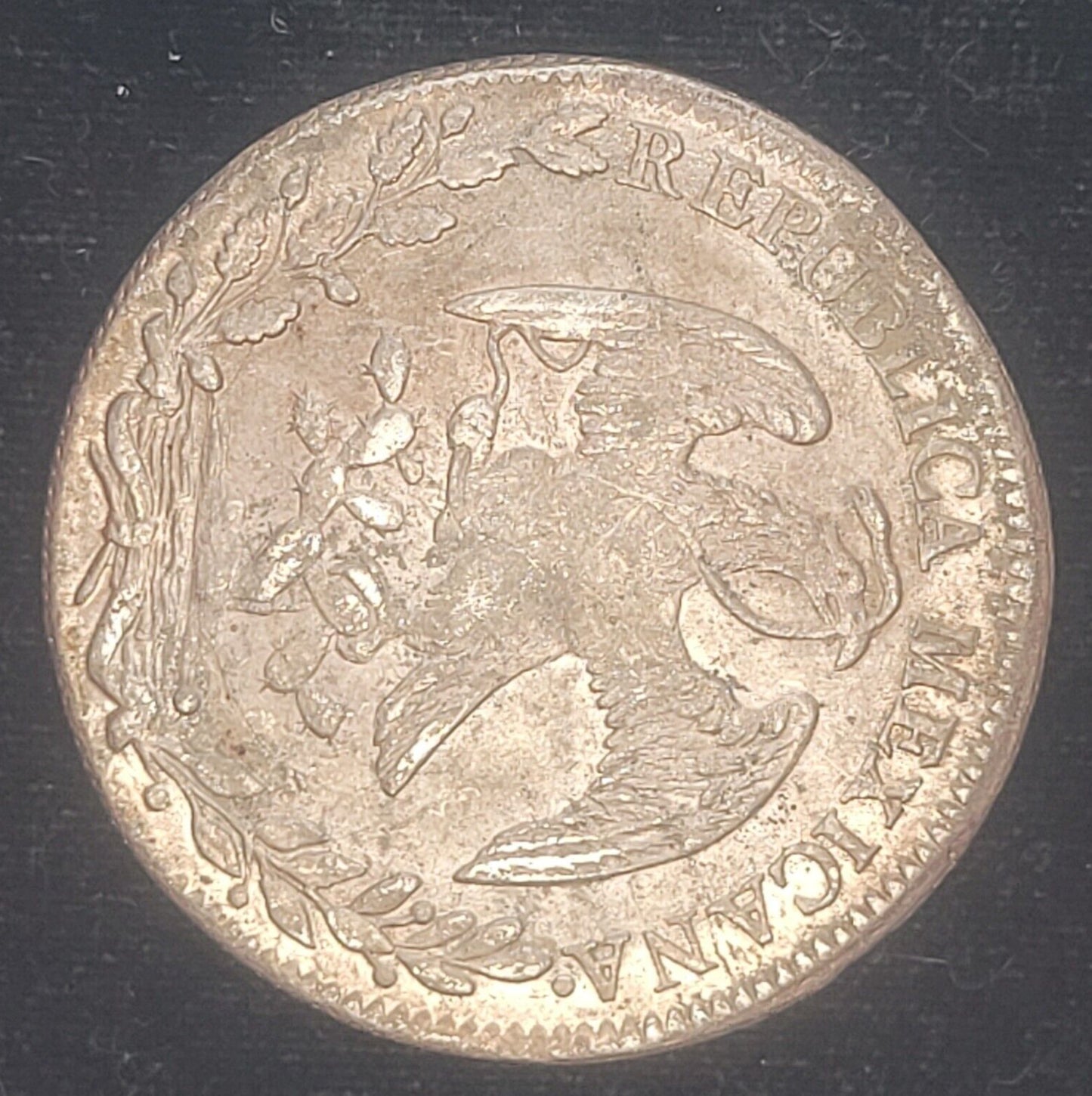 1831 Mo 8R Mexican Mint Mexico J.M. .903 Silver Milled Cap & Rays Libertad