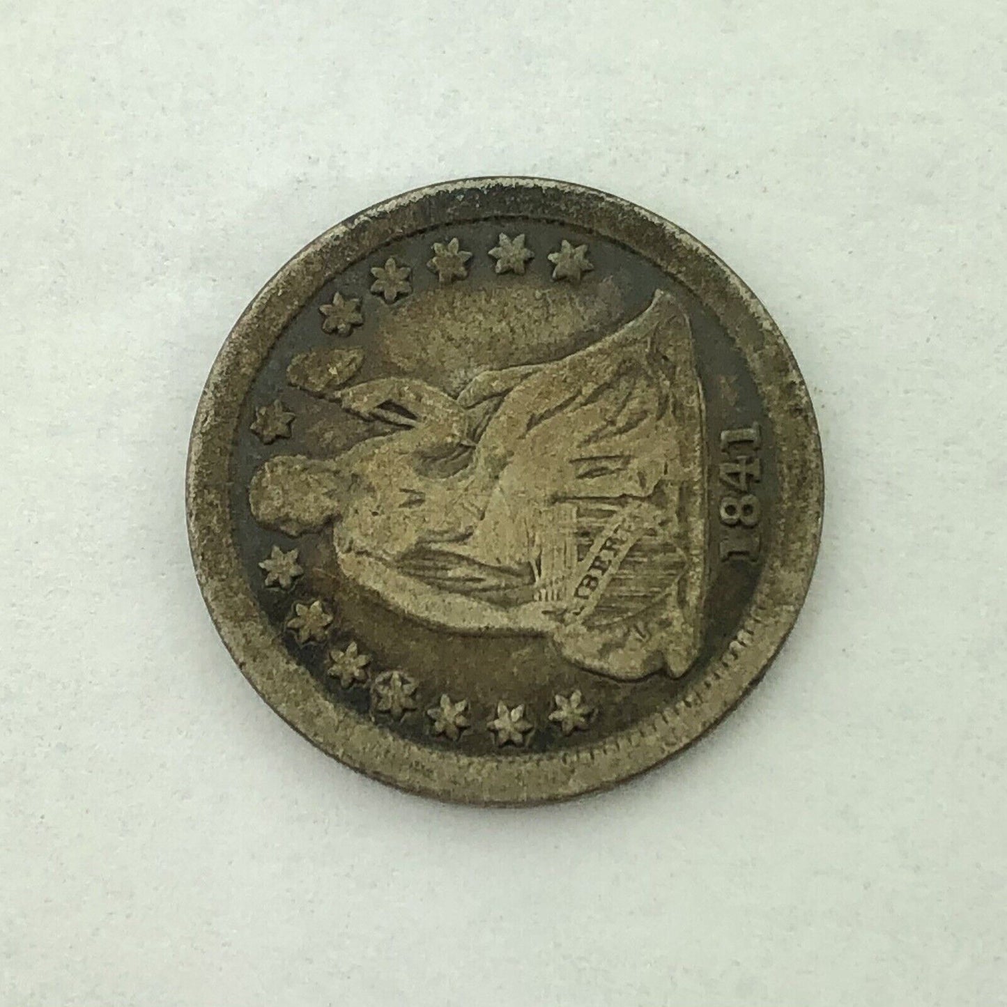 1841 O Seated Liberty Silver Dime No Motto Better Rare New Orleans Mint Coin