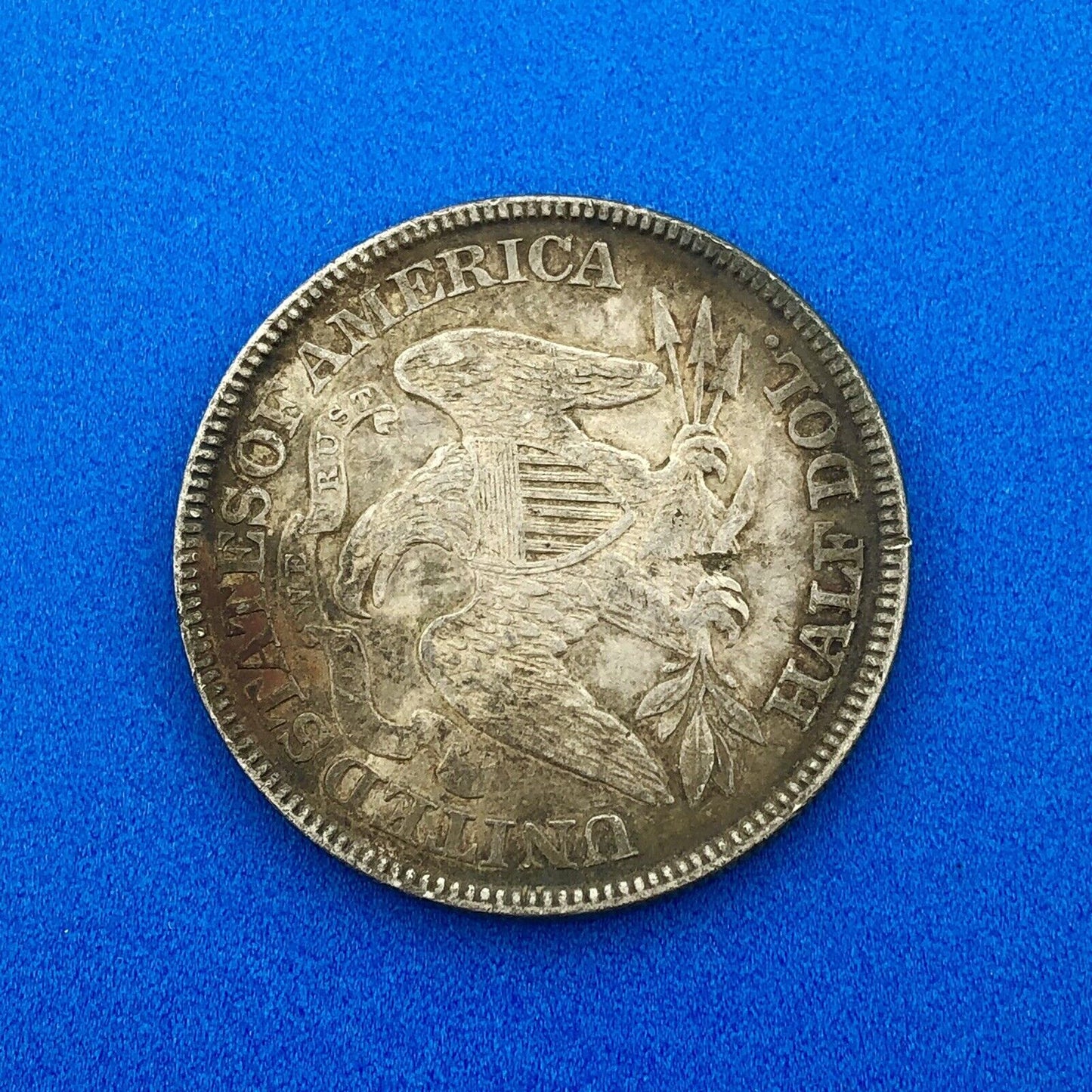1877 P Silver Seated Half Dollar 50c Better Type 4 Key Rare Philadelphia Coin