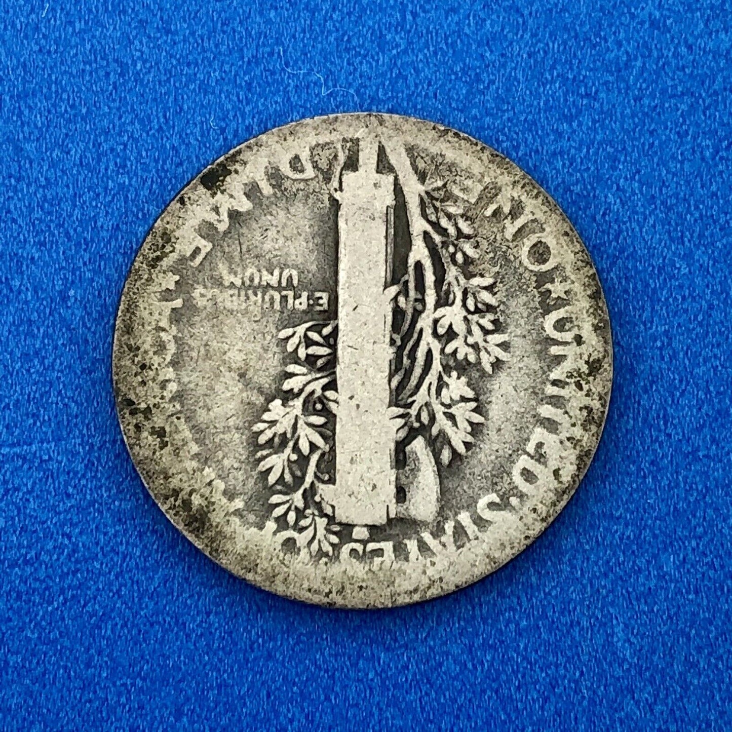 1921 P United States 90% Silver Mercury Dime Key Date Scarce Philadelphia Coin