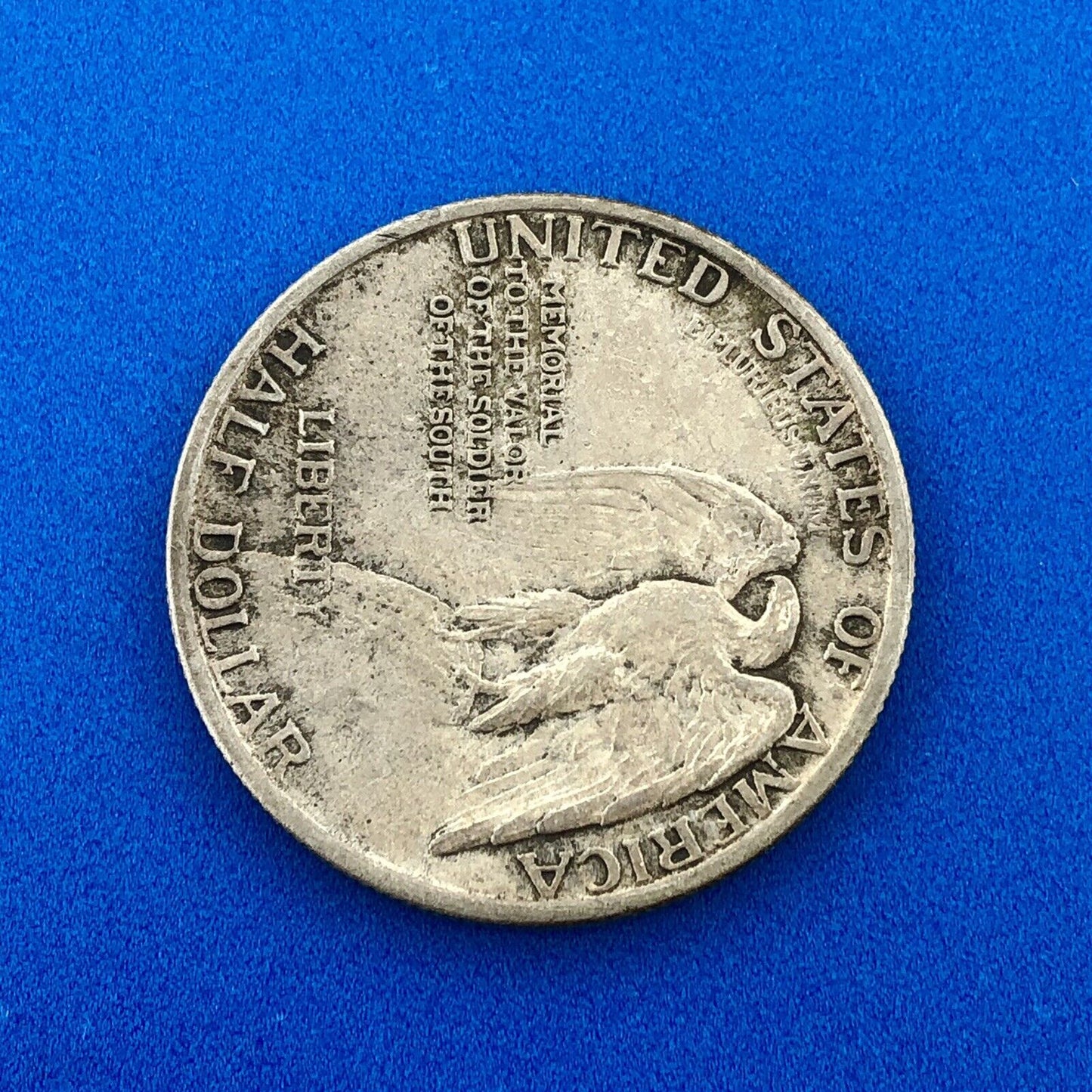 1925 P Stone Mountain Commemorative .900 Silver Half Dollar XF Rare Coin