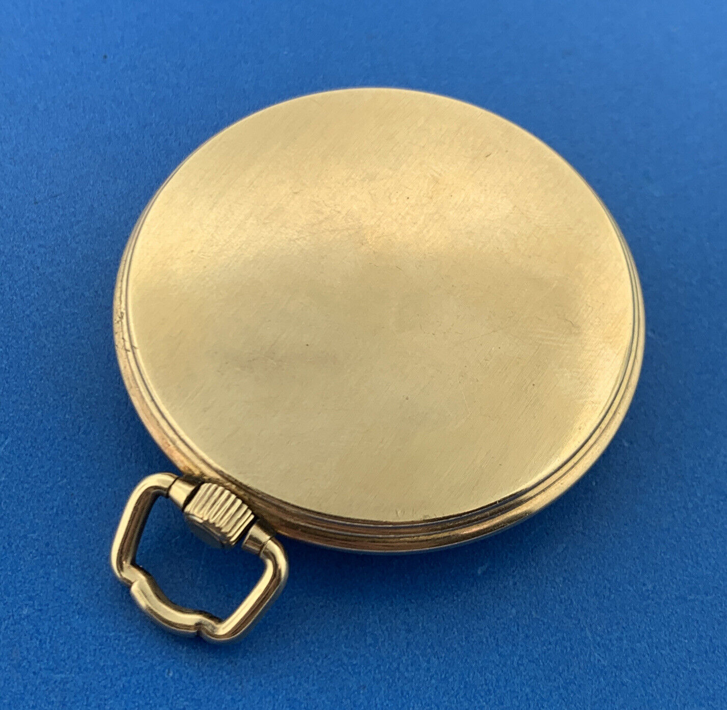 1950 Mid Century Elgin 10K Rolled Gold Grade 546 Model 5 Working Pocket Watch