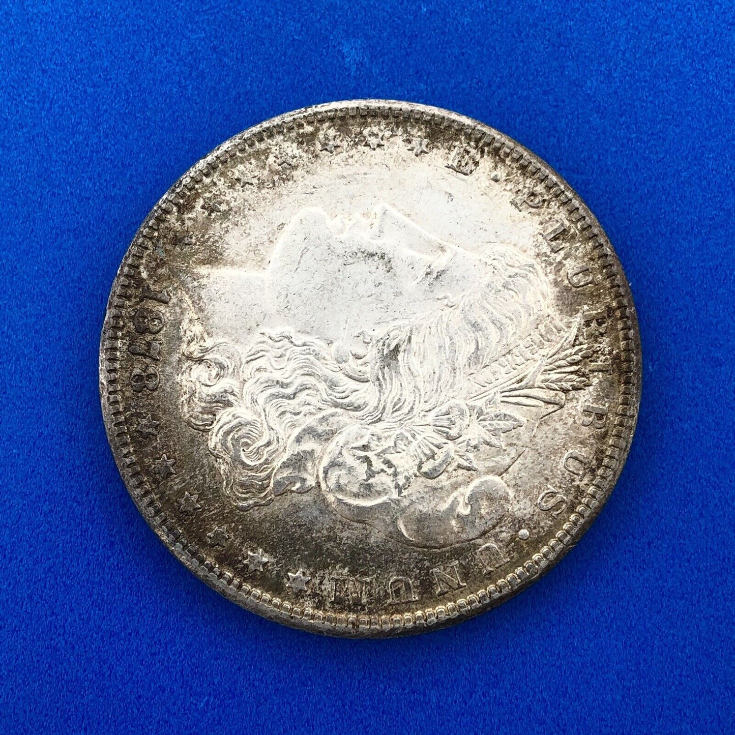1878 S Morgan Silver Dollar $1 Better Semi Key San Francisco Mint Coin AU